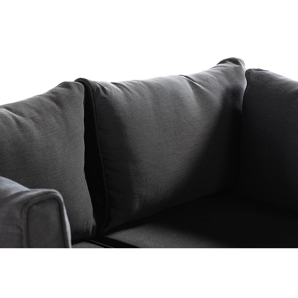 Wisconsin Loungesoffa med Armstöd 2-sits Brun