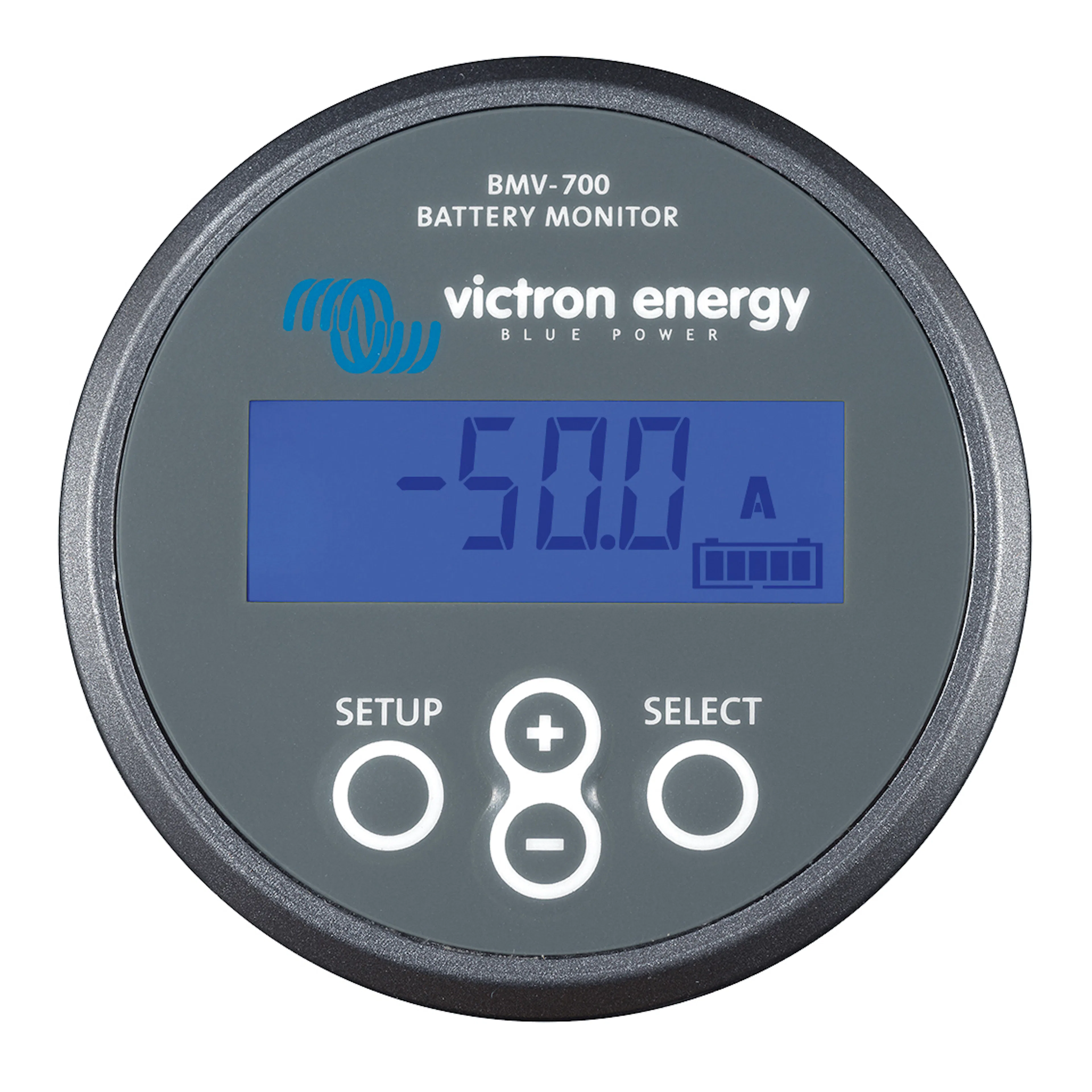 Batterimonitor Victron BMV-702 702, Grå