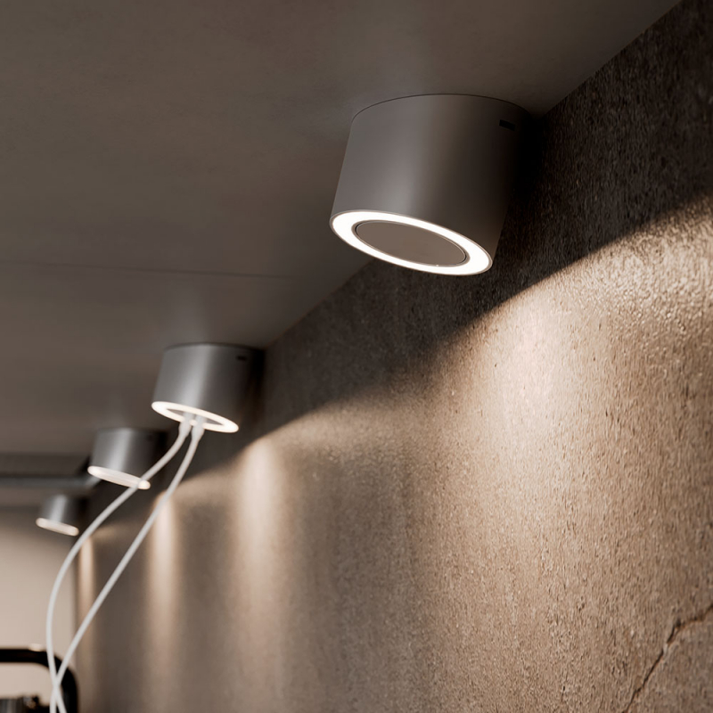 LED-spot Unika 24V/4,5W elutag  230V 2700 K rf-look Rostfri look