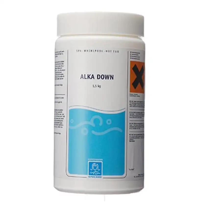 PH-Reglering Spacare Alka Down 1,5 kg för Spabad