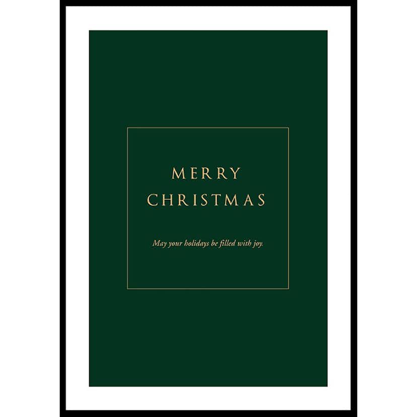 Poster Gallerix Merry Christmas Joy