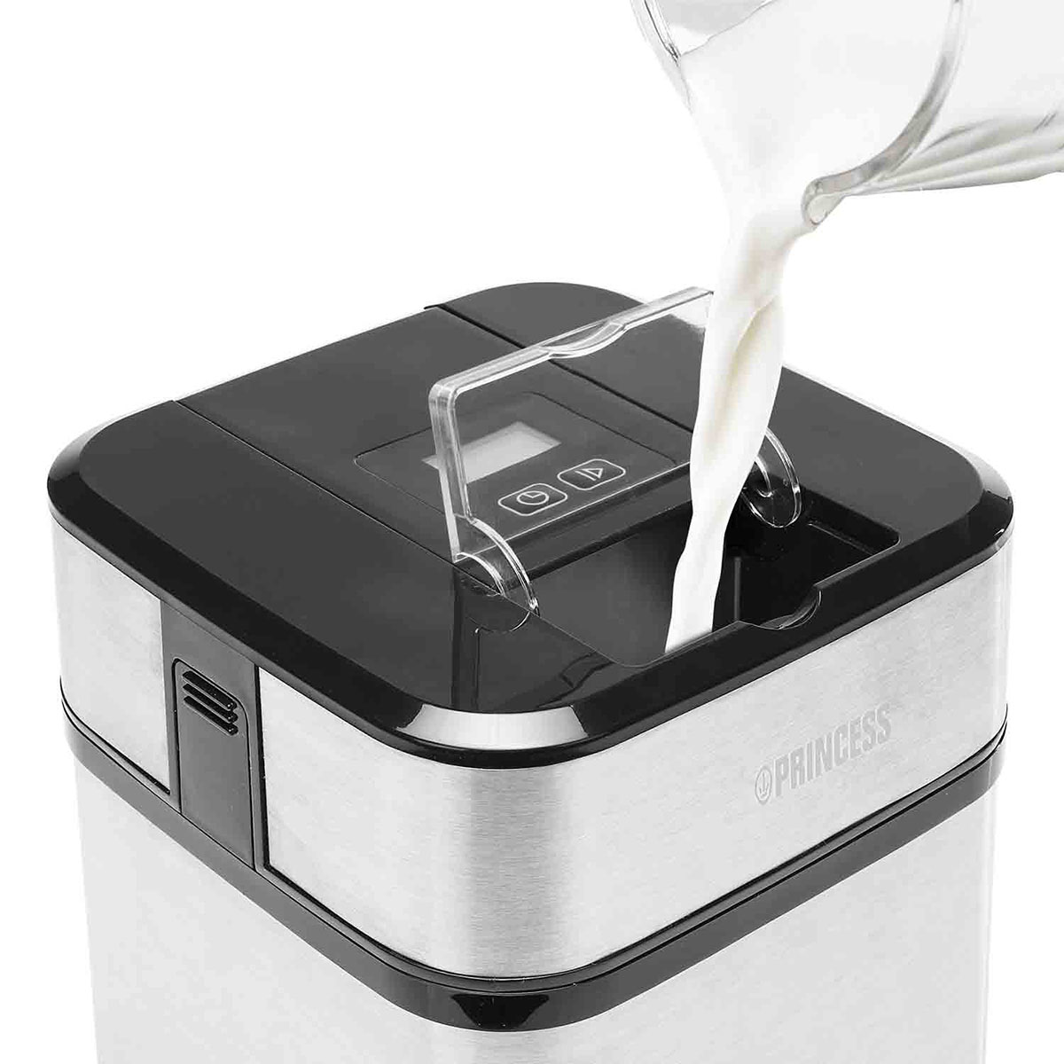 Glassmaskin Princess Rostfri 1,5 L LCD