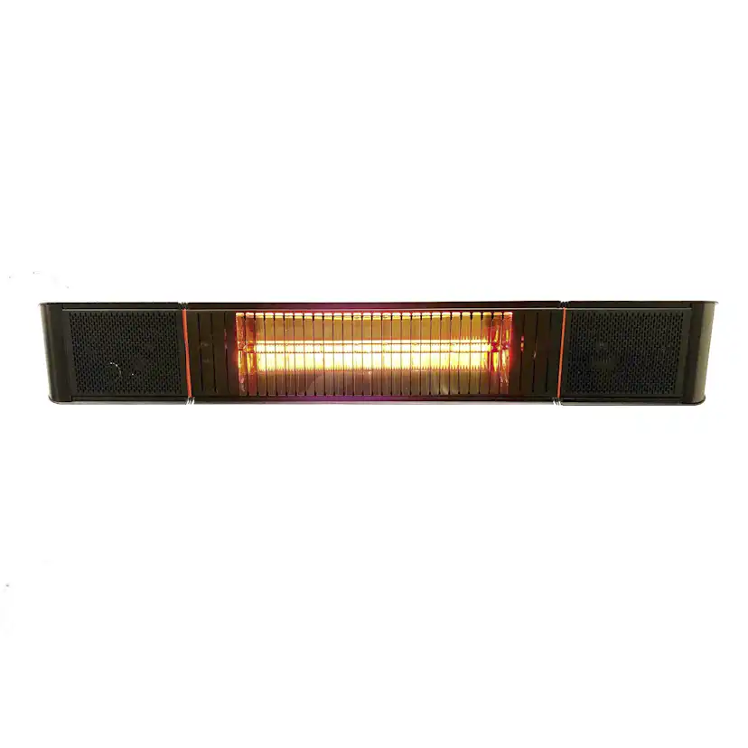 Terrassvärmare Heat1 Eco Pro-line 2000W Med Högtalare
