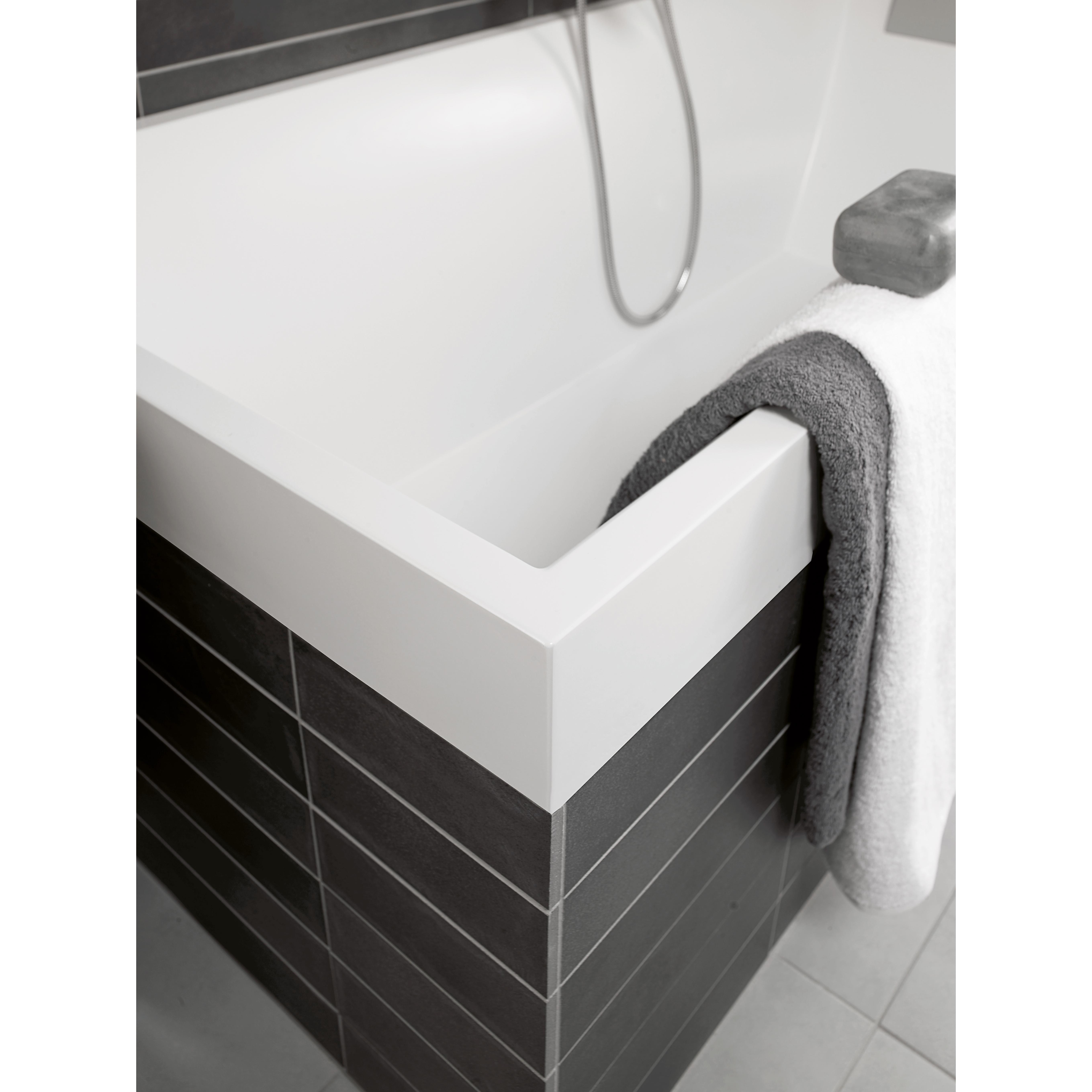Inbyggnadsbadkar Villeroy & Boch Squaro Rektangulärt