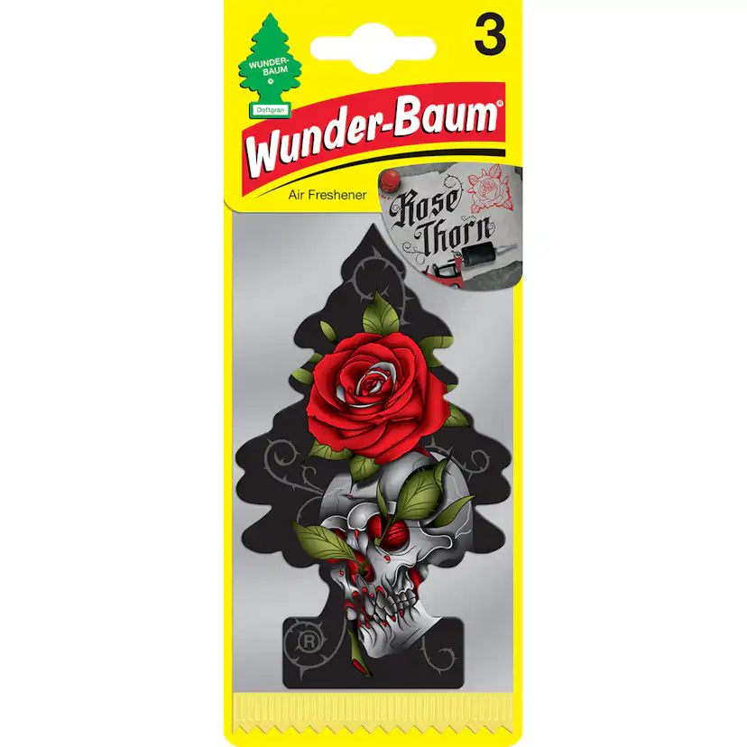 Luftfräschare Wunder-Baum Rose Thorn 3-pack