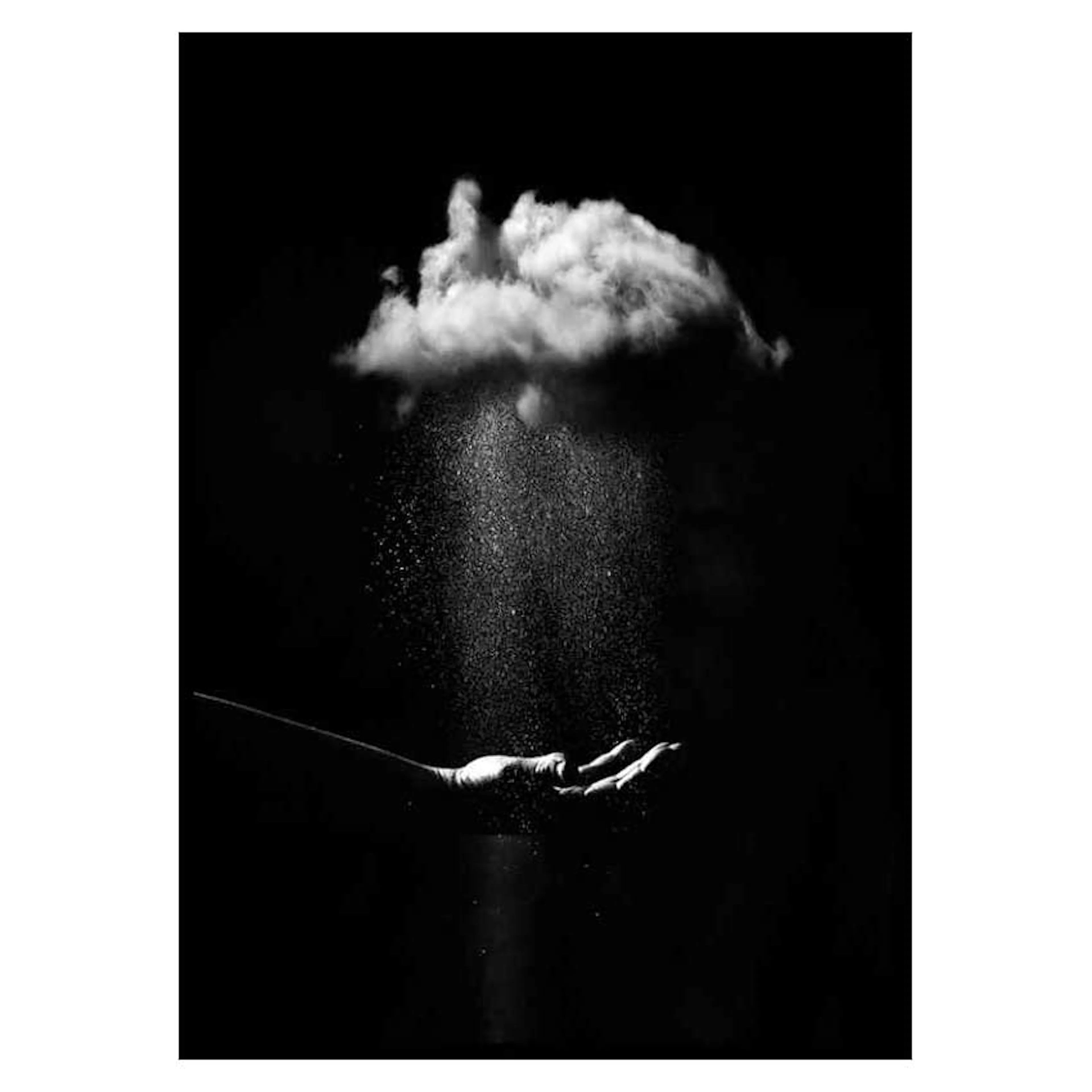 Poster Gallerix Rain In Dark