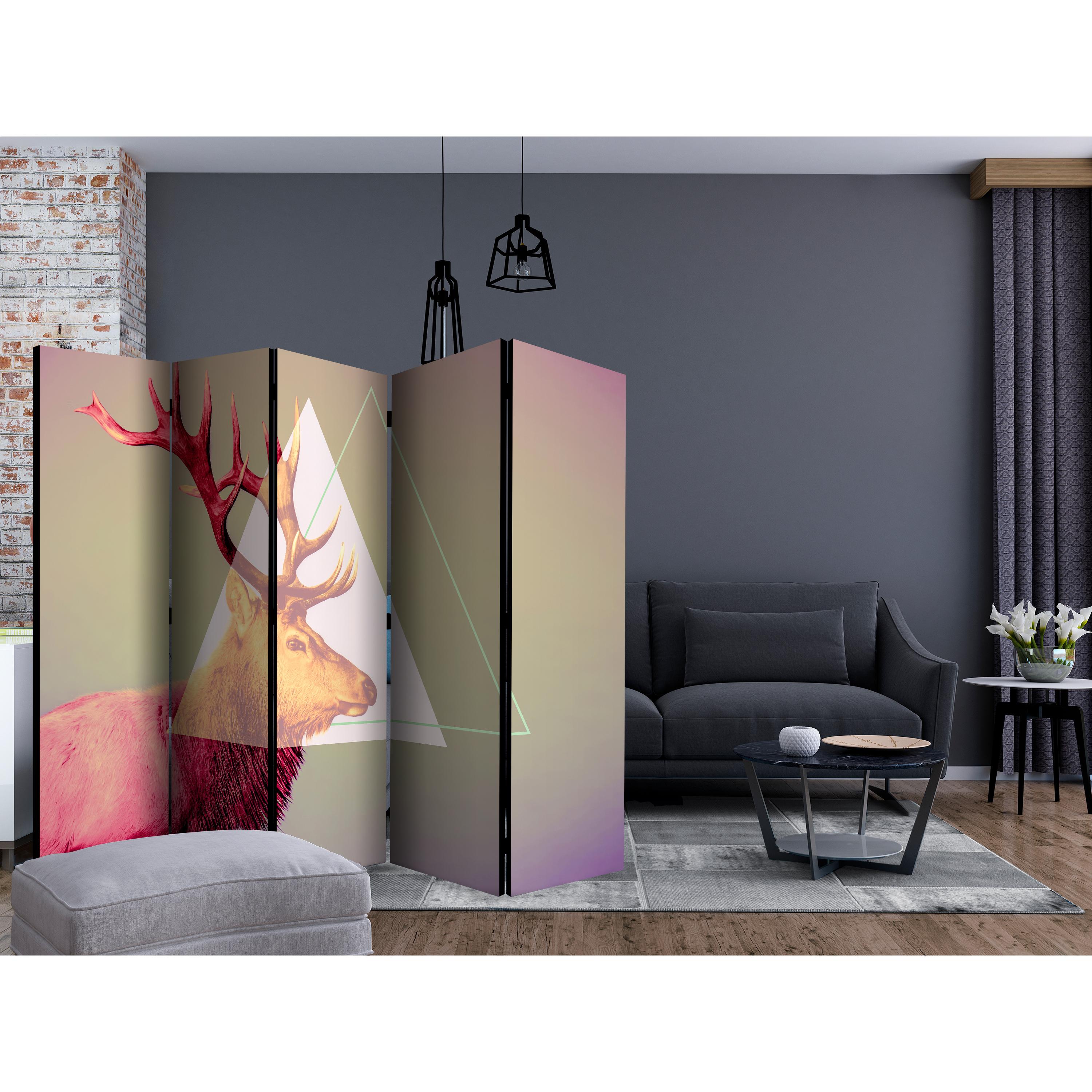 Rumsavdelare Arkiio Deer Graphic Pattern II 225x172 cm