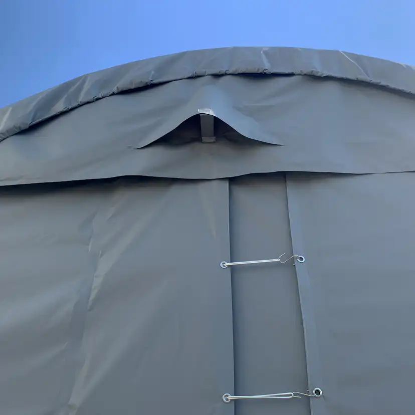 Garagetält Lyfco 26.2m² för Husbil, Husvagn & Båt
