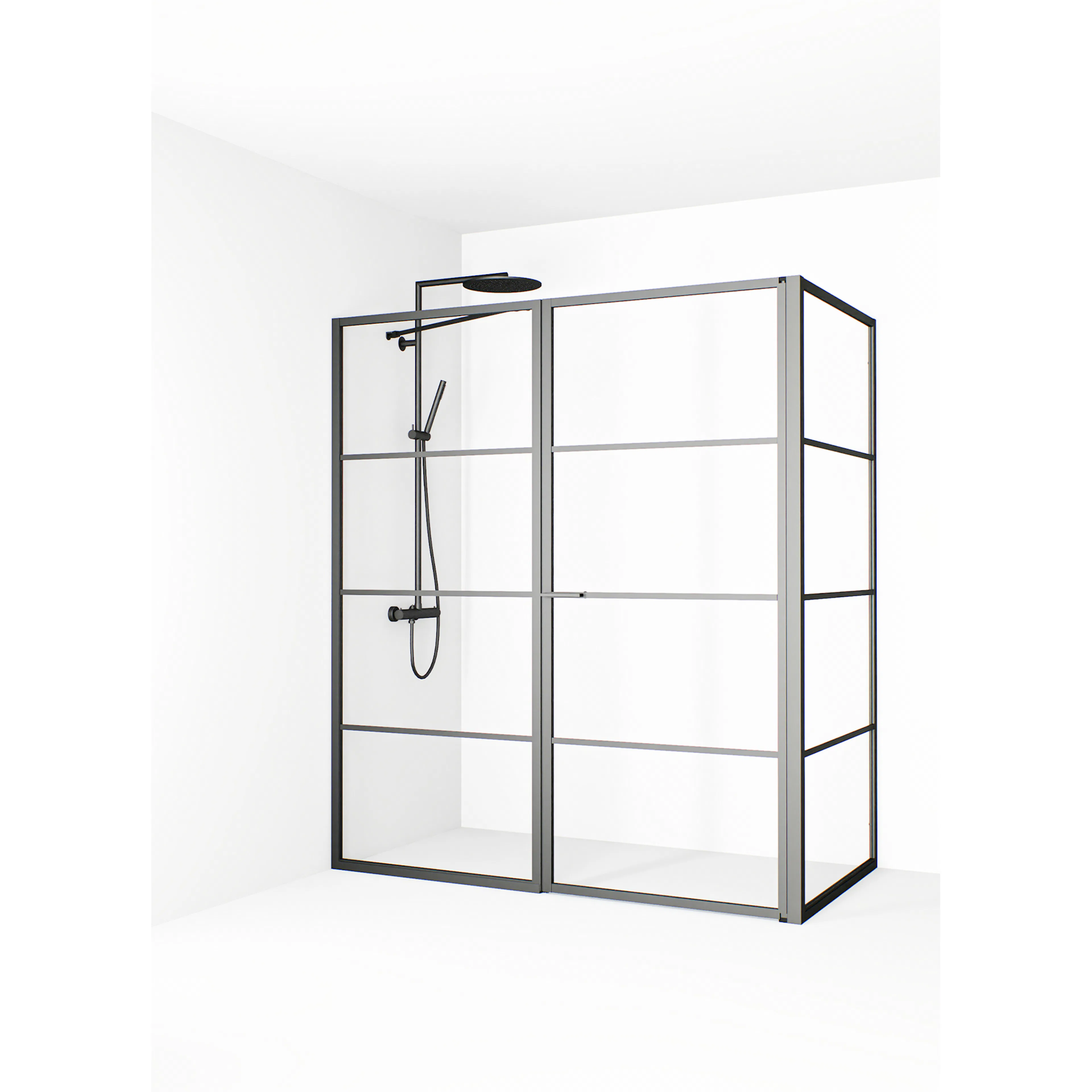 Duschhörn Macro Design Empire L med Spröjs