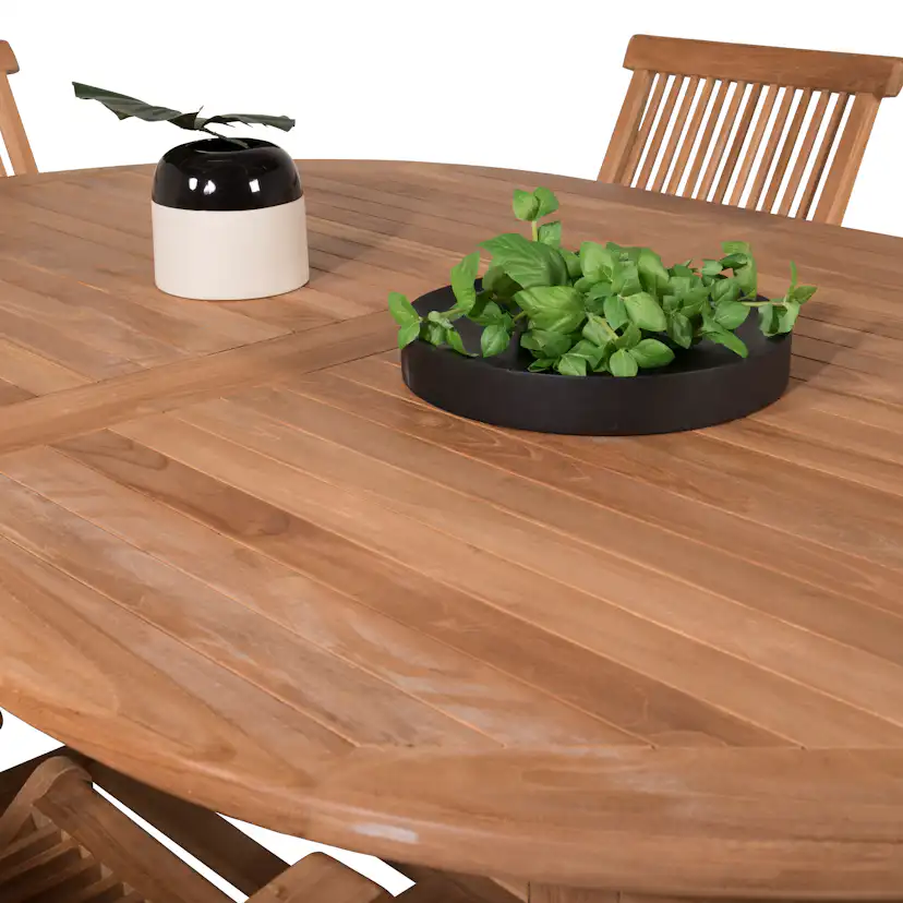 Matgrupp Venture Home Kiara 180/240 med 6 Stolar Med Armstöd