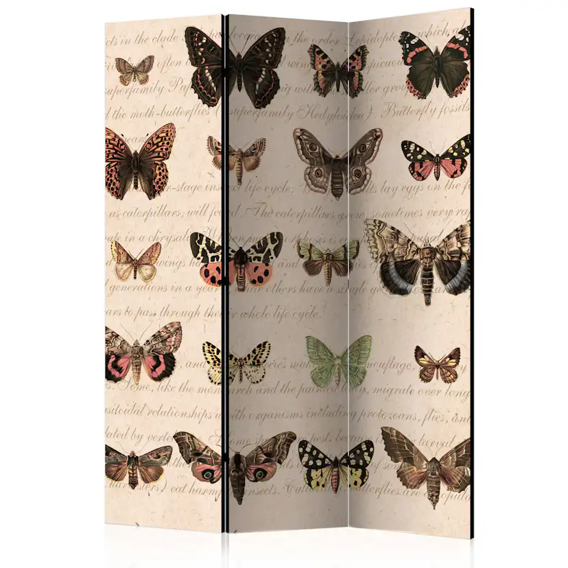 Rumsavdelare Arkiio Retro Style: Butterflies 135x172 cm