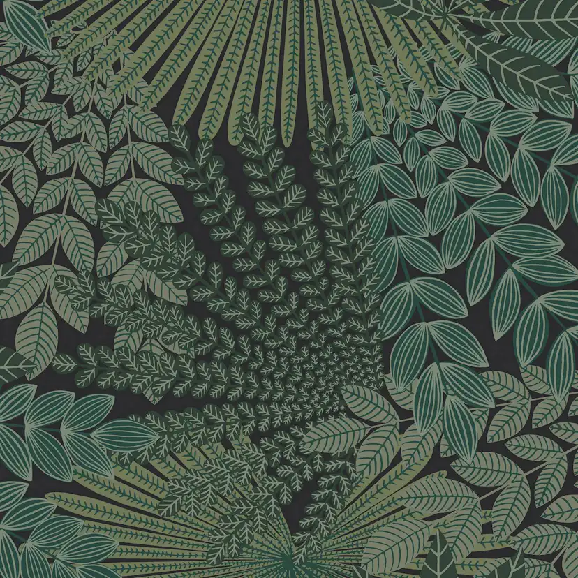 Tapet Boråstapeter Velvet Leaves 2263