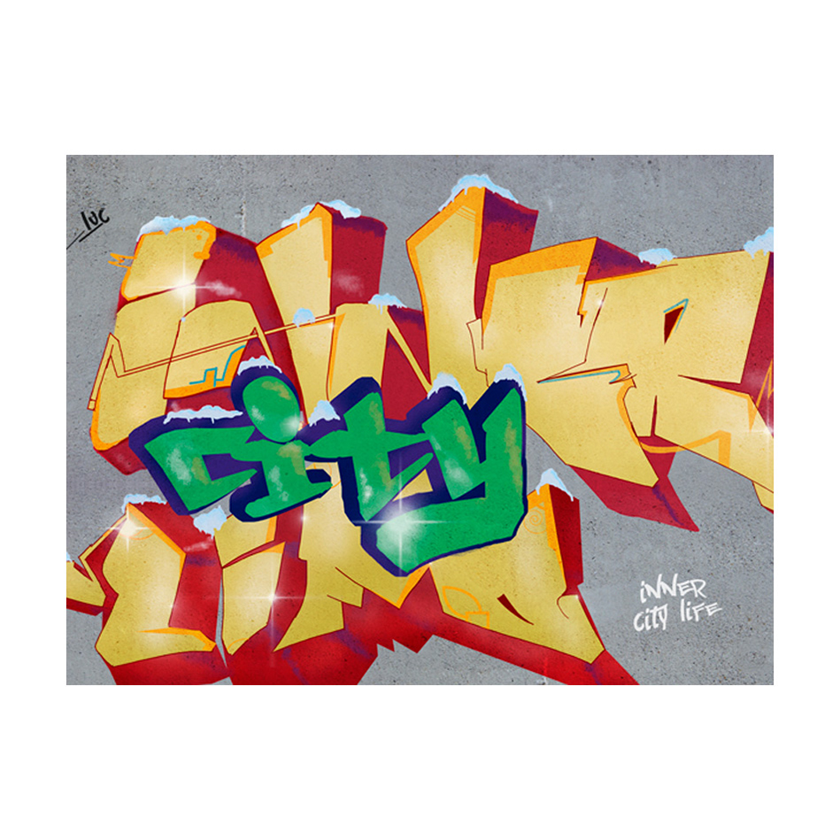 Fototapet Arkiio Inner City Life