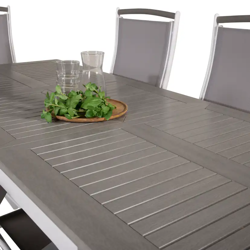 Matgrupp Venture Home Aleyna 160/240 med 6 Stolar