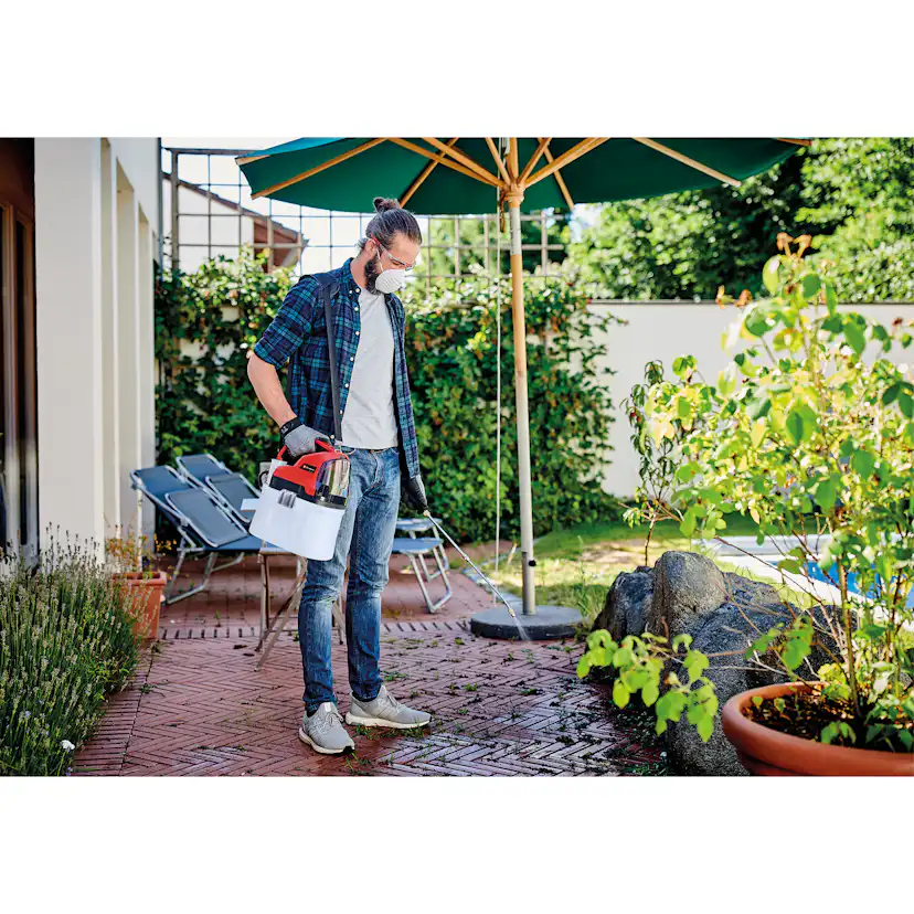 Tryckspruta Einhell Sladdlös GE-WS 18/75 Li-Solo utan Batteri