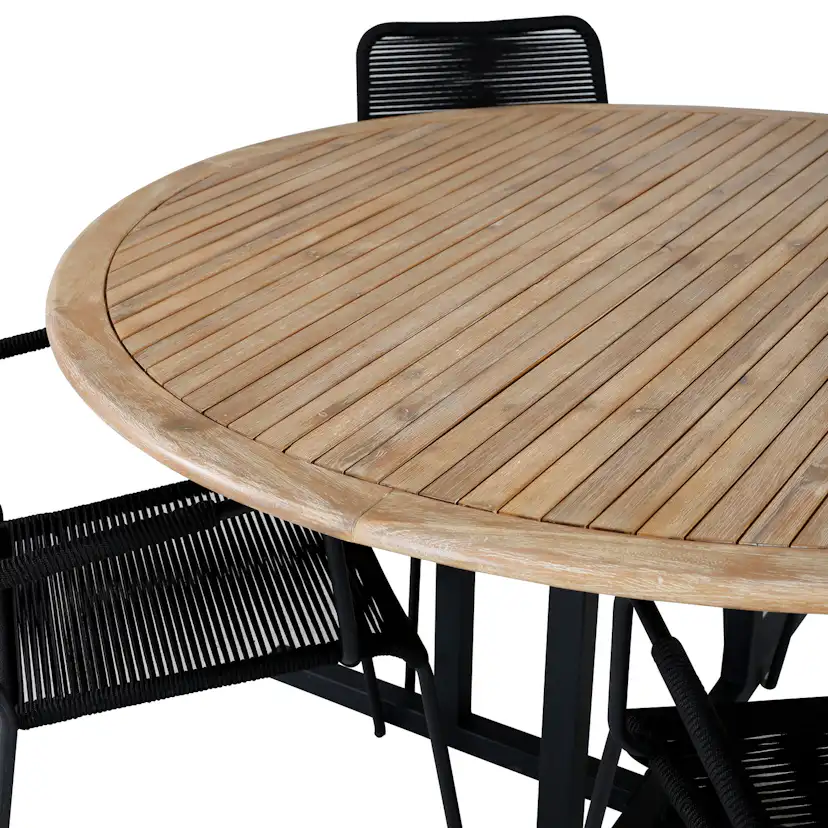 Matgrupp Venture Home Zurc med 4 Lumi Matstolar