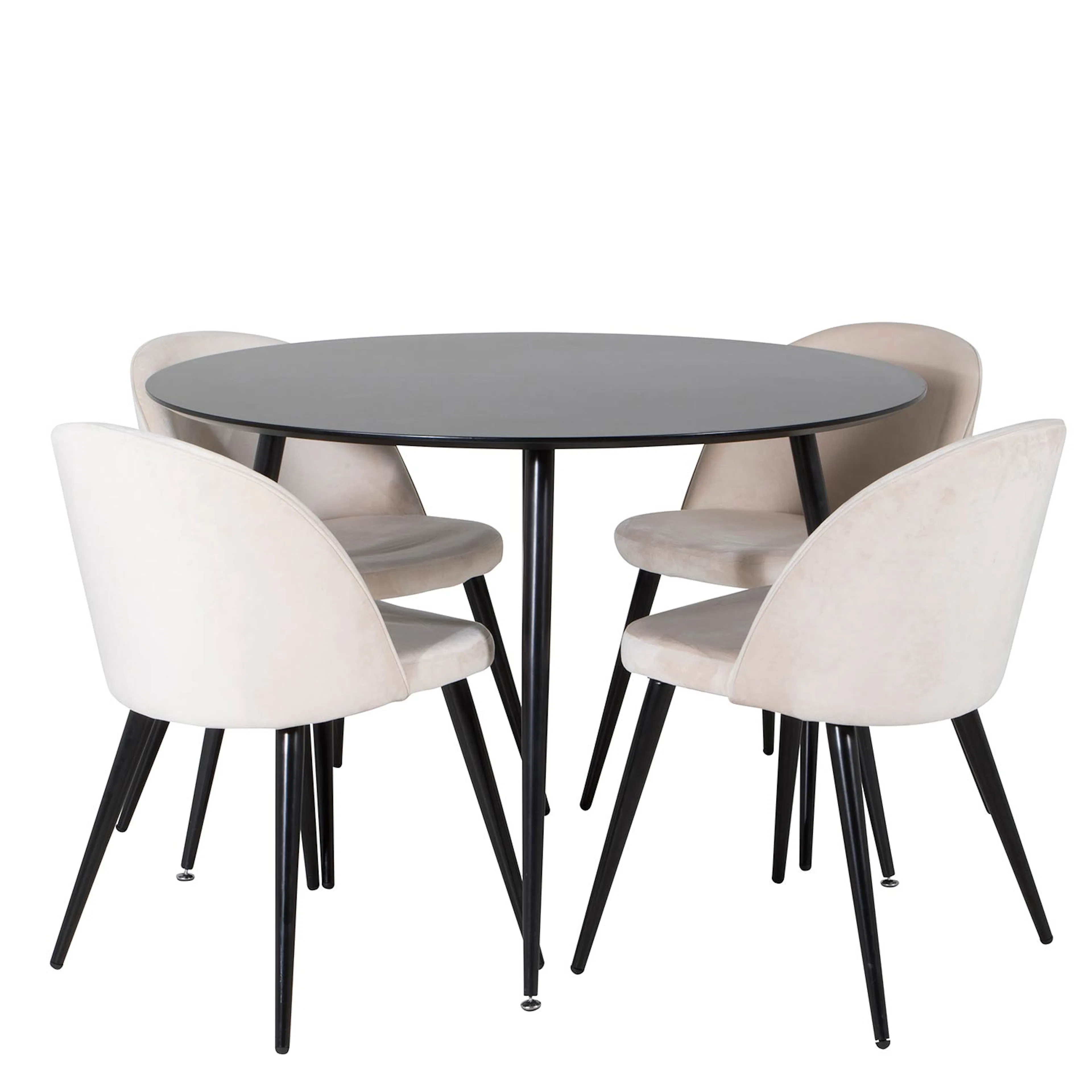 Svart/Beige