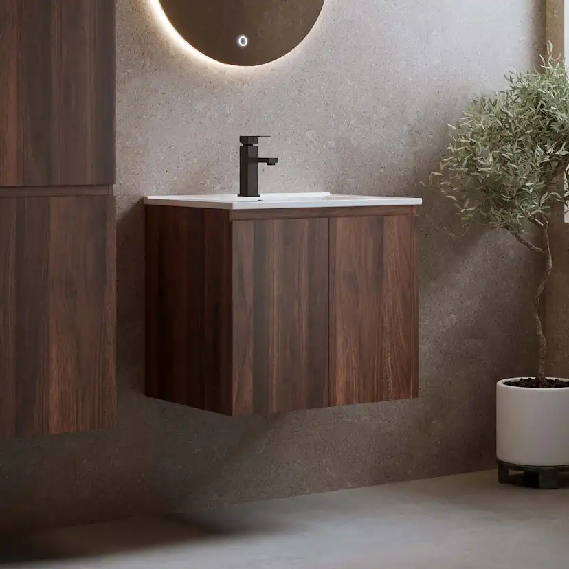 Tvättställsskåp Bathlife Smila med Tvättställ