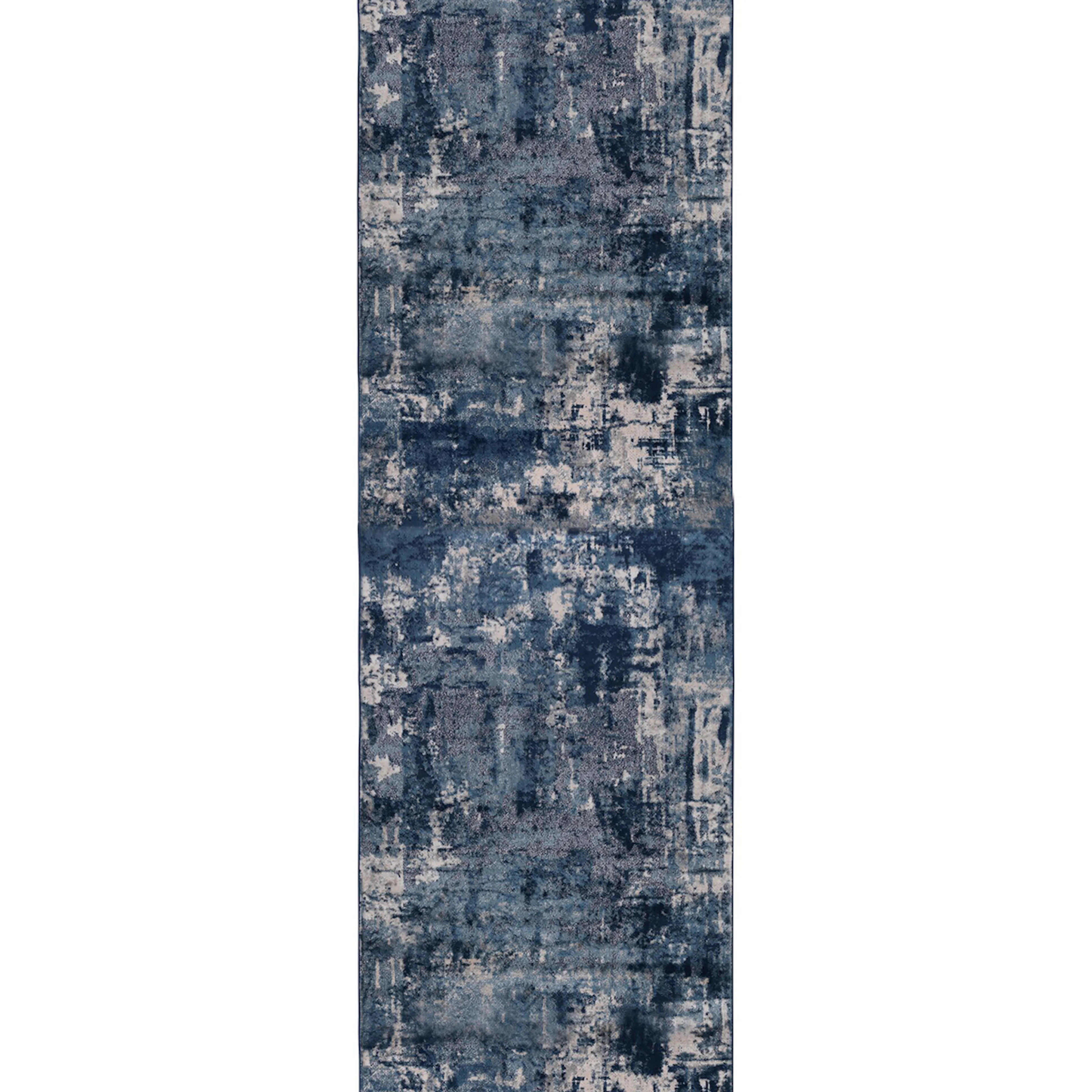 Wonderlust 80X300 Dark Blue Storlek 80x300, Färg Mörk Blå
