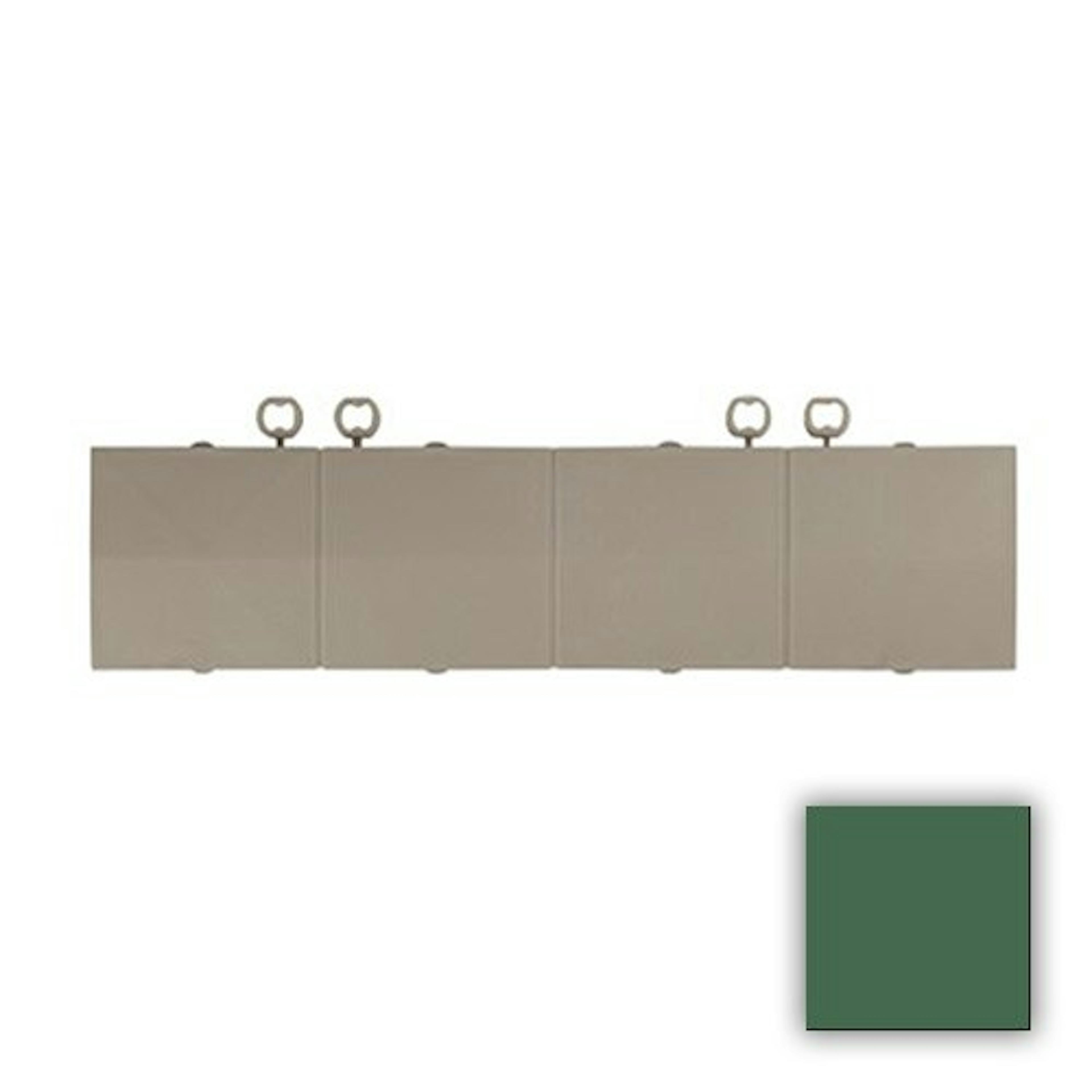 Kabellist Hestraplattan Universa Emerald Green