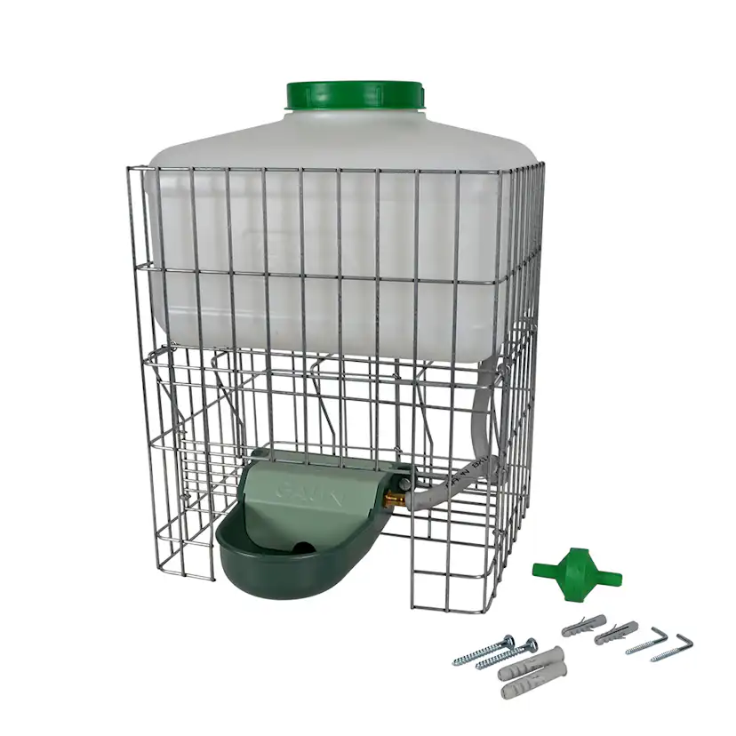 Vattenautomat Gaun med ställning och kopp