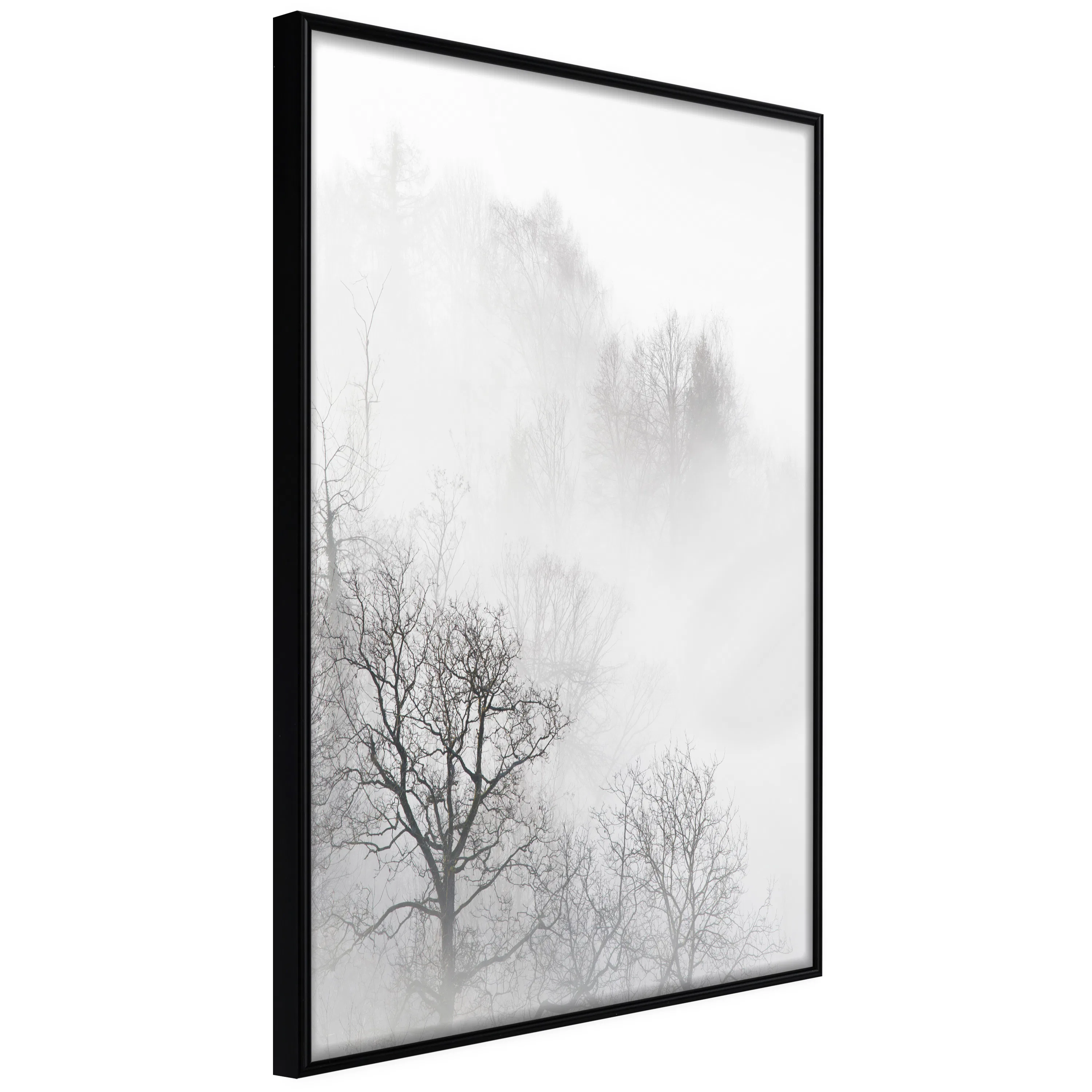 Poster Artgeist Affisch Trees In The Fog