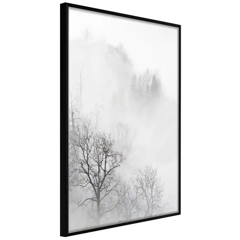 Poster Artgeist Affisch Trees In The Fog