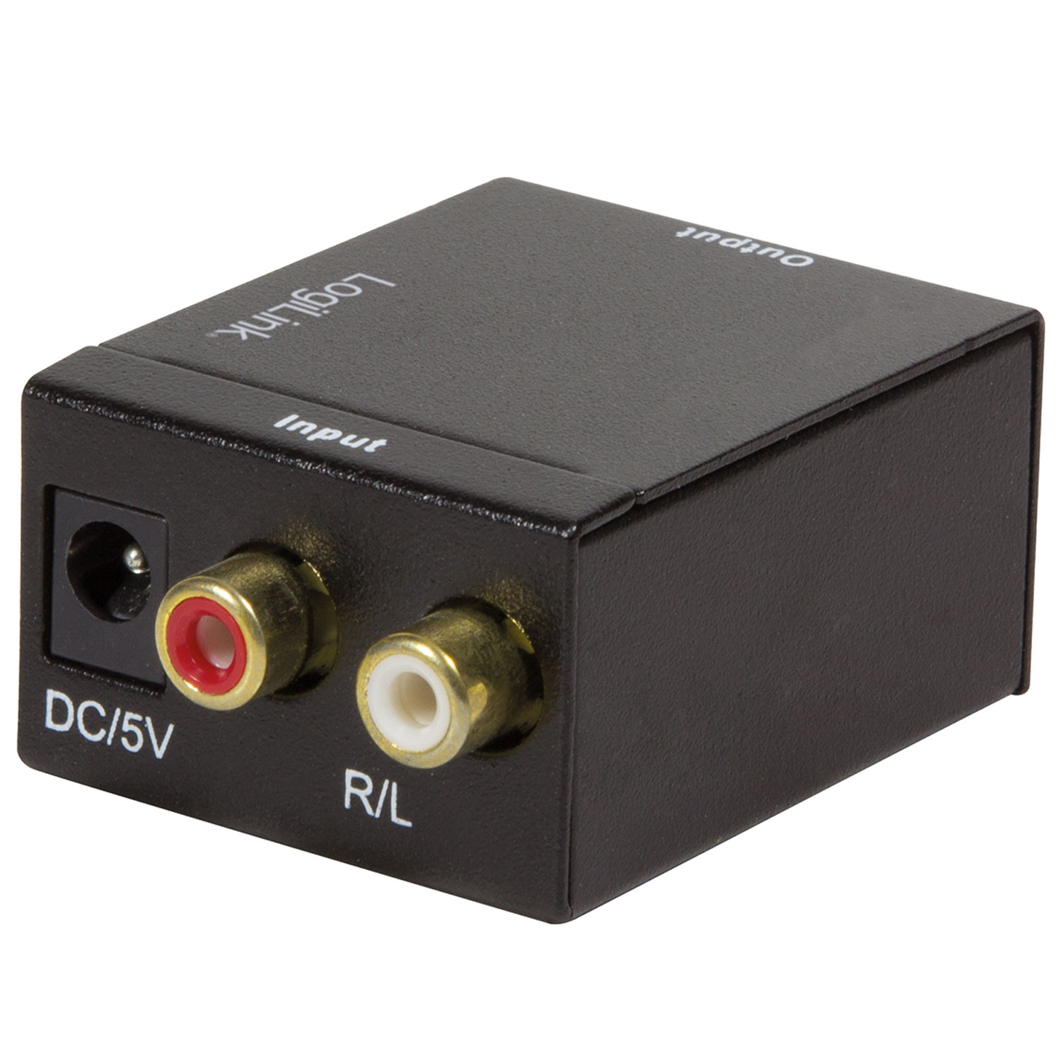 Analog till Digital Ljudomvandlare LogiLink Analog RCA till Digital Tos/Coax