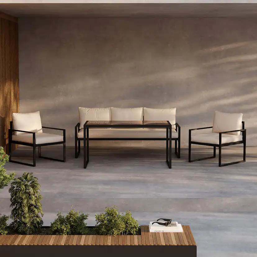 Loungegrupp Venture Home Catania Utomhus