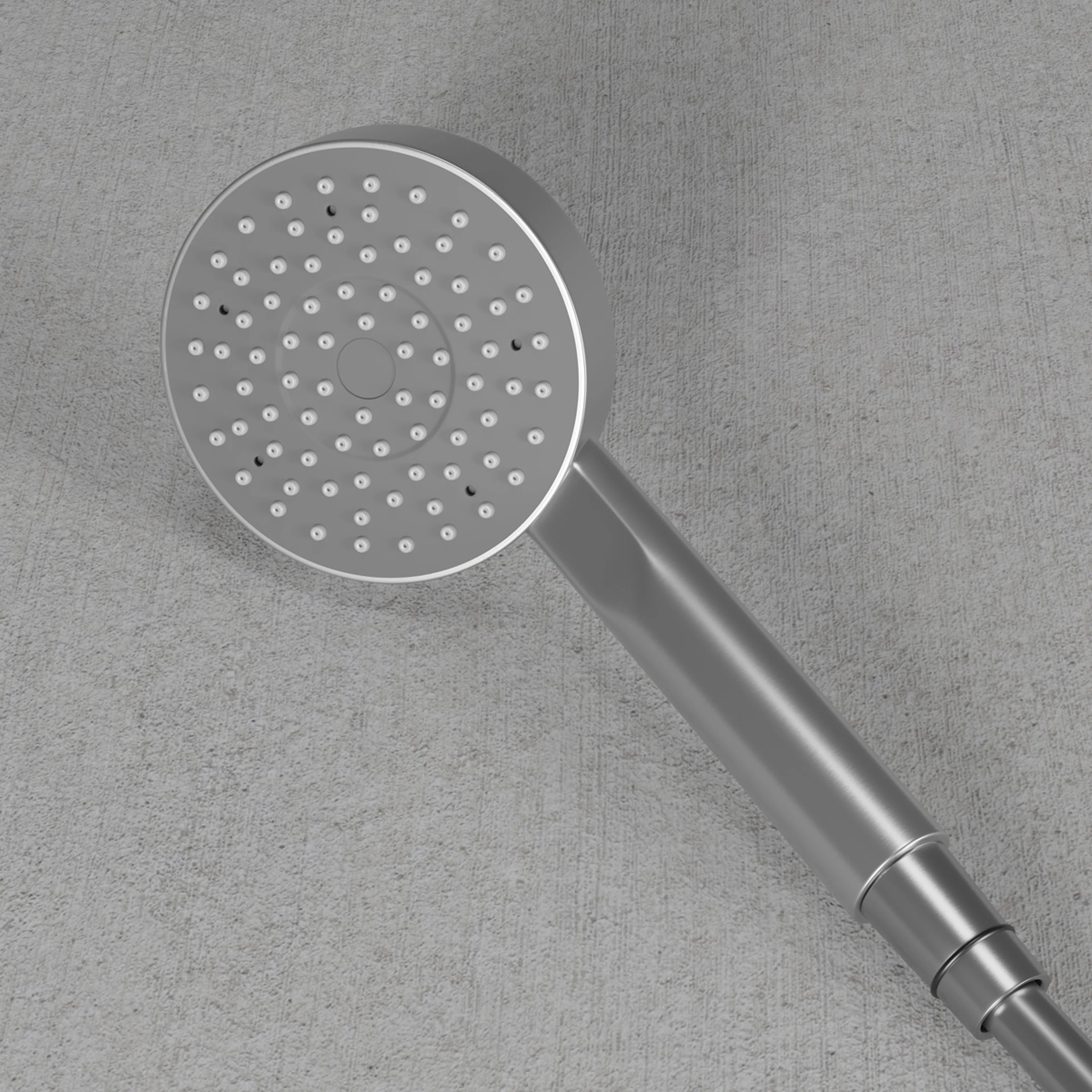 Handdusch Scandtap Steel Pleasure Rund exkl. Slang