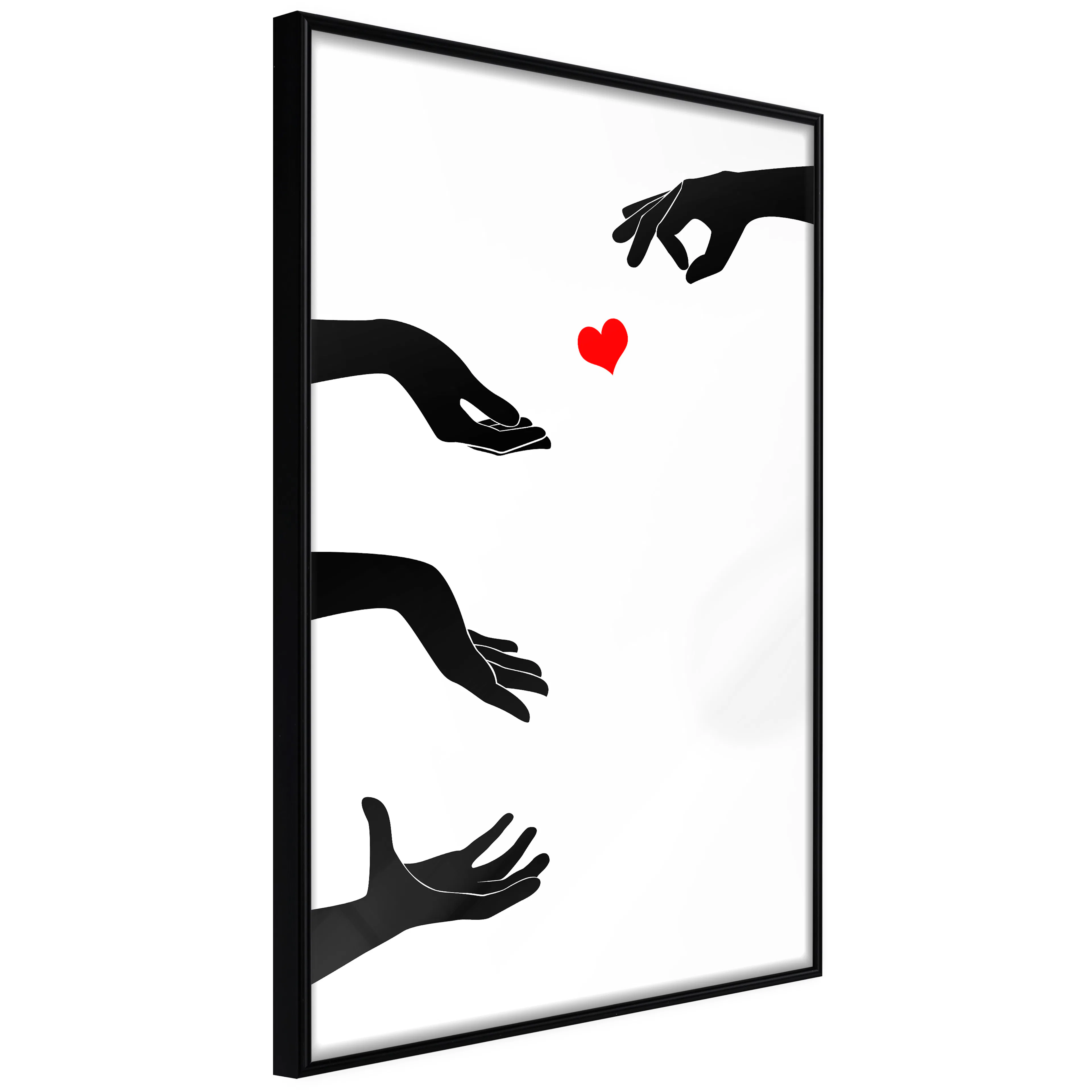 Affisch - Fillip [Poster] 40x60 Svart ram, 40x60 cm