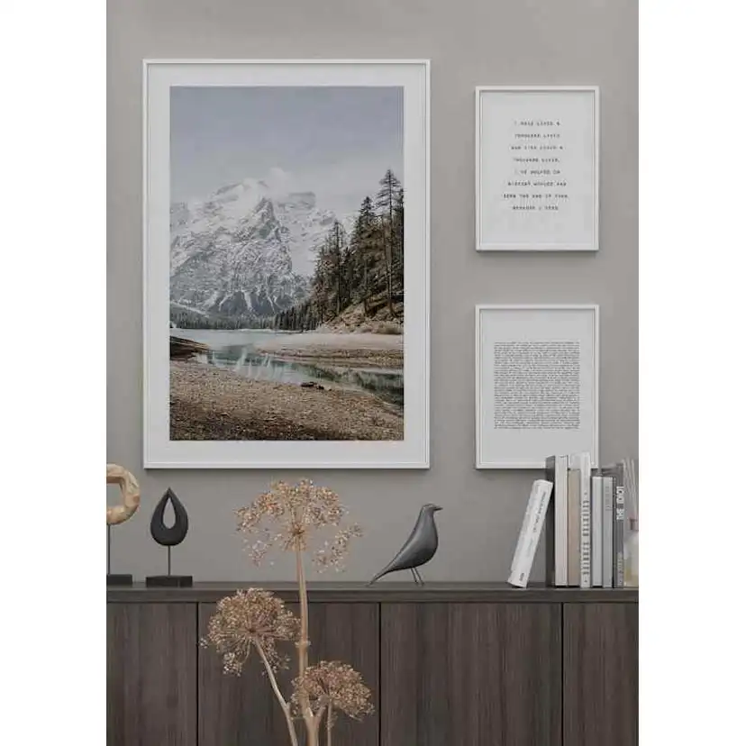 Poster Gallerix Lagi di Braies Italy