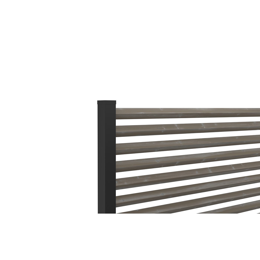 Ribba Öckerö Linax Grå 1490x45x45 6-pack FSC (B) 6-Pack
