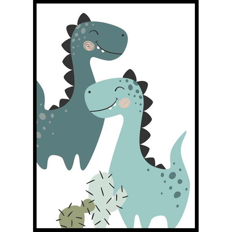 Poster Gallerix Happy Dinosaur Friends