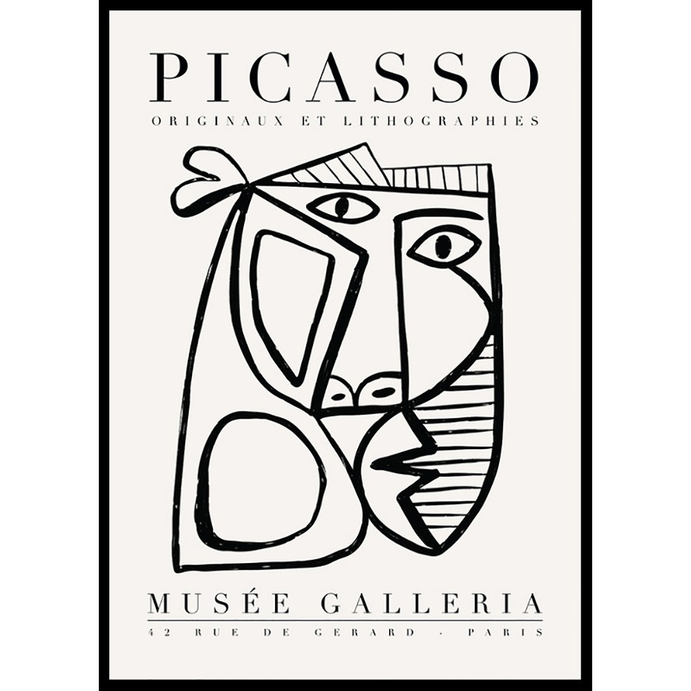 Poster Gallerix Picssso Lithographie No5