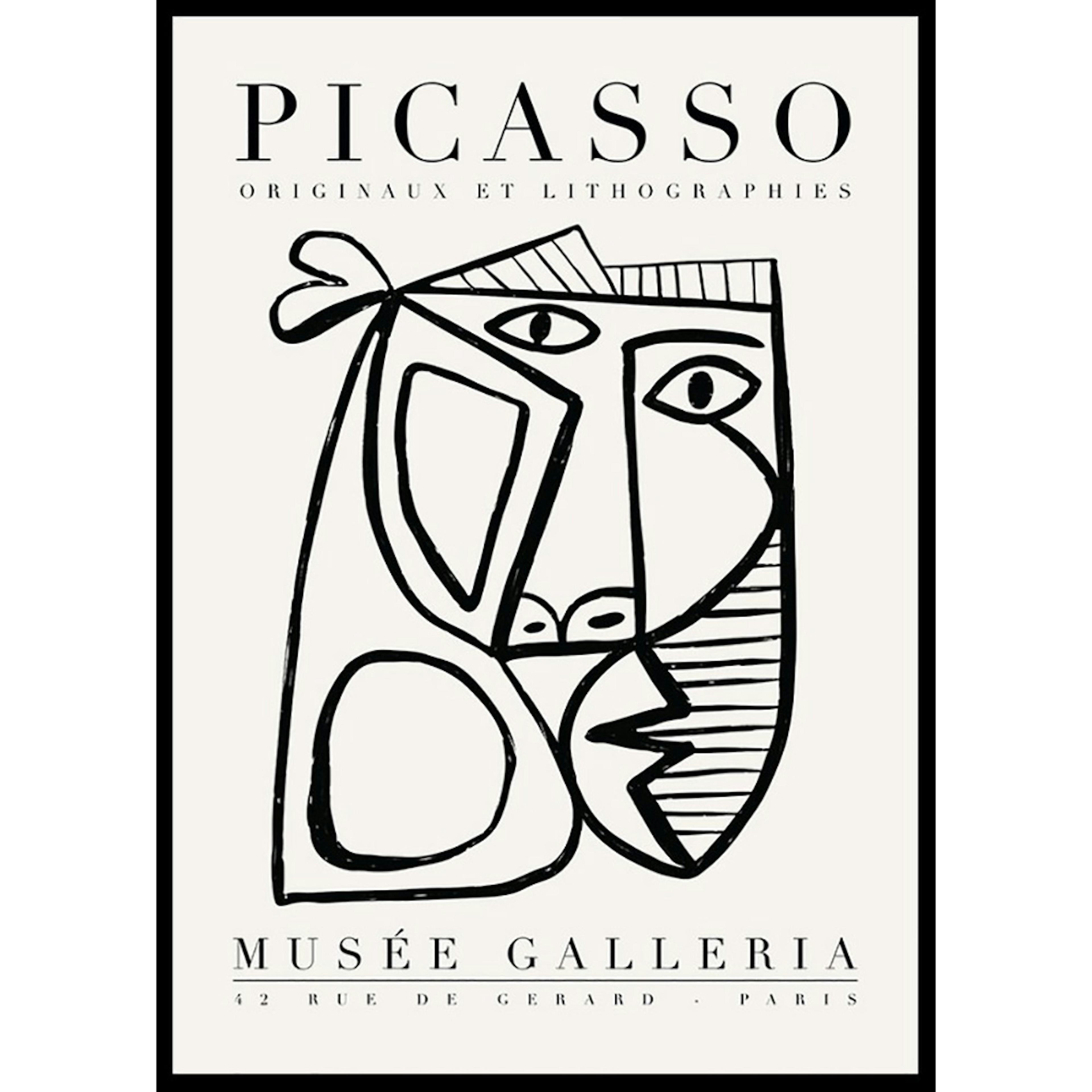 Poster Gallerix Picssso Lithographie No5