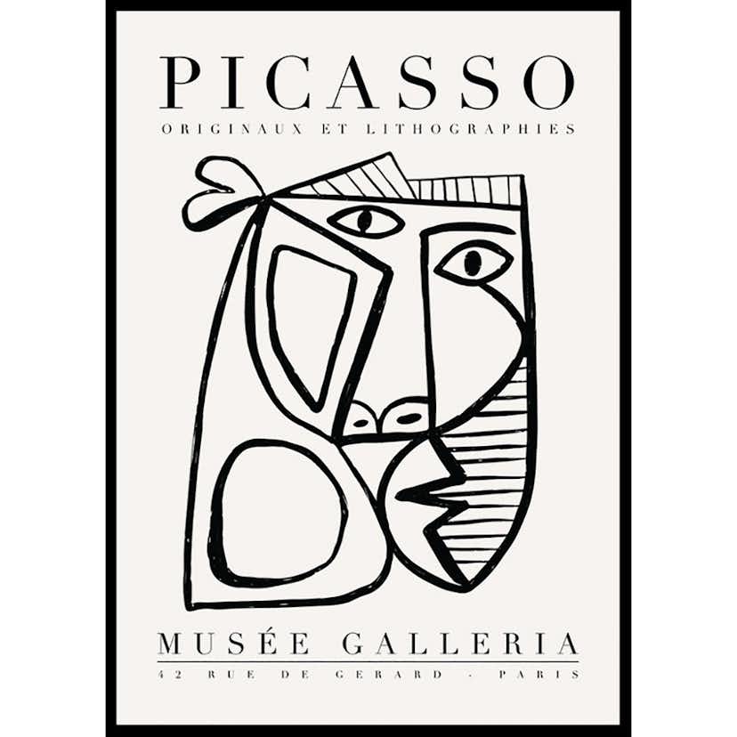 Poster Gallerix Picssso Lithographie No5