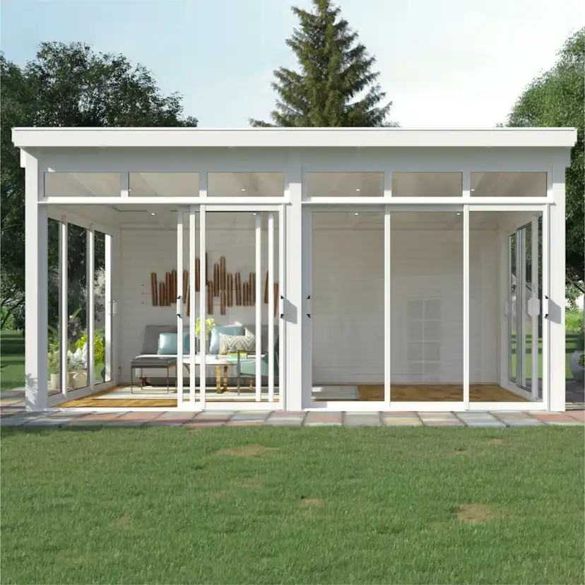 Komplett Fristående Uterum Landskap Glänsa Vår & Höst