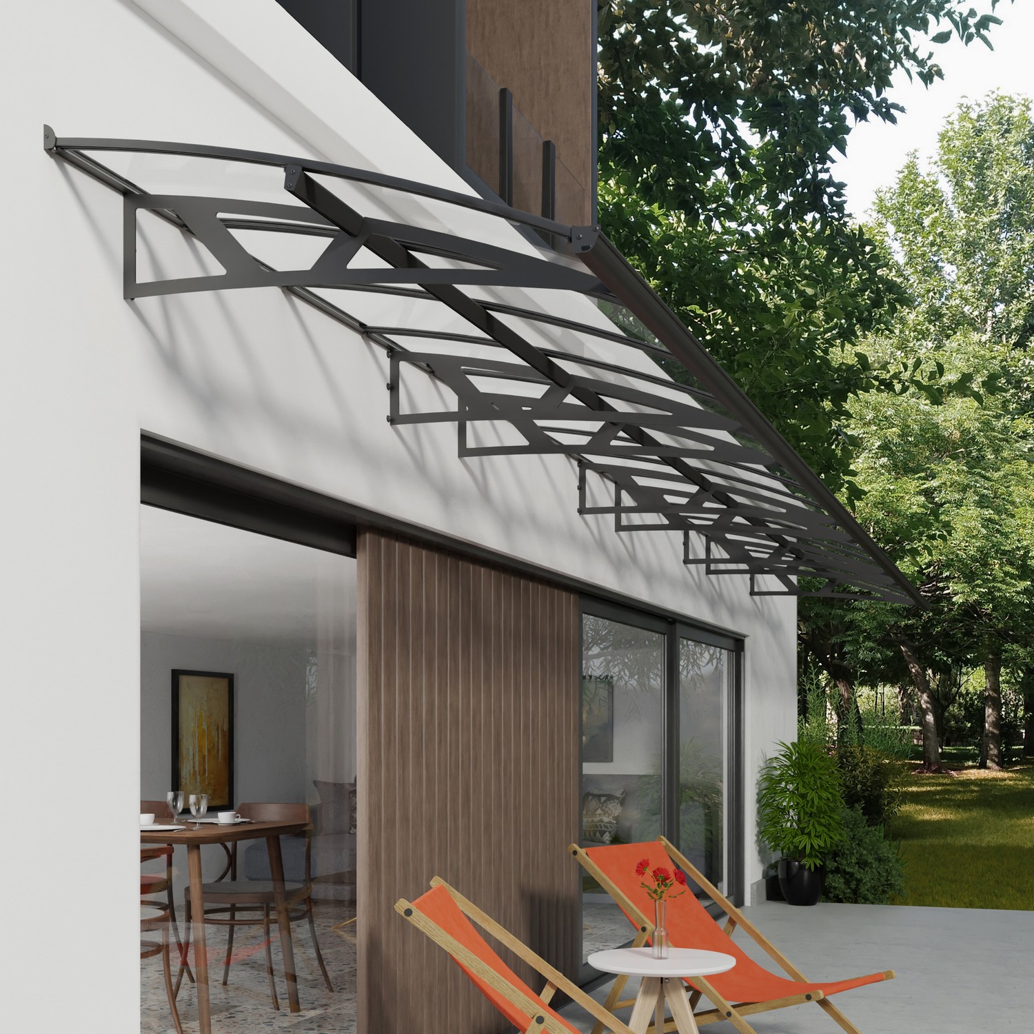 Entrétak Canopia by Palram Amsterdam Klar 1,4 X 8,9 m