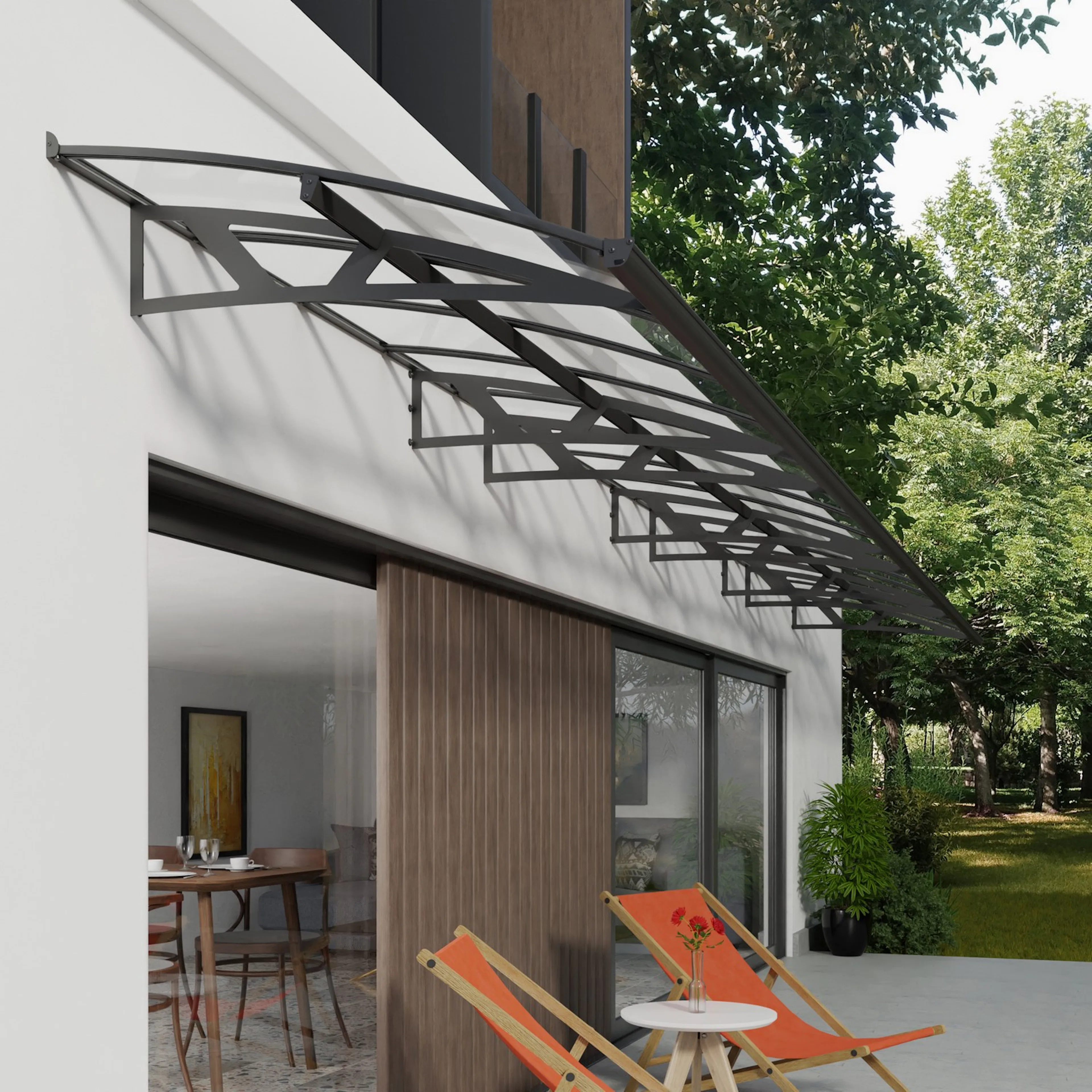 Entrétak Canopia by Palram Amsterdam Klar 1,4 X 8,9 m