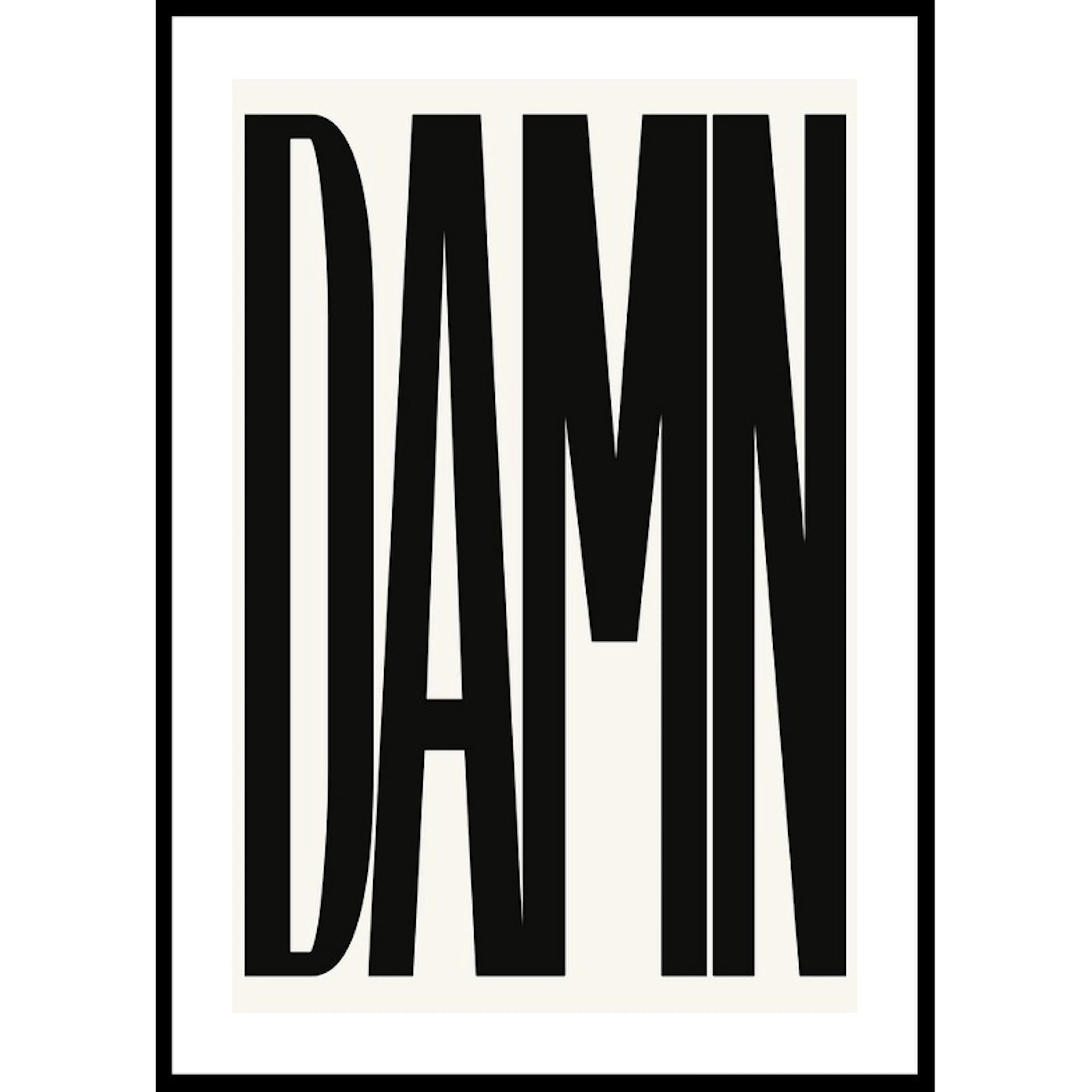 Damn 50x70 50x70 cm