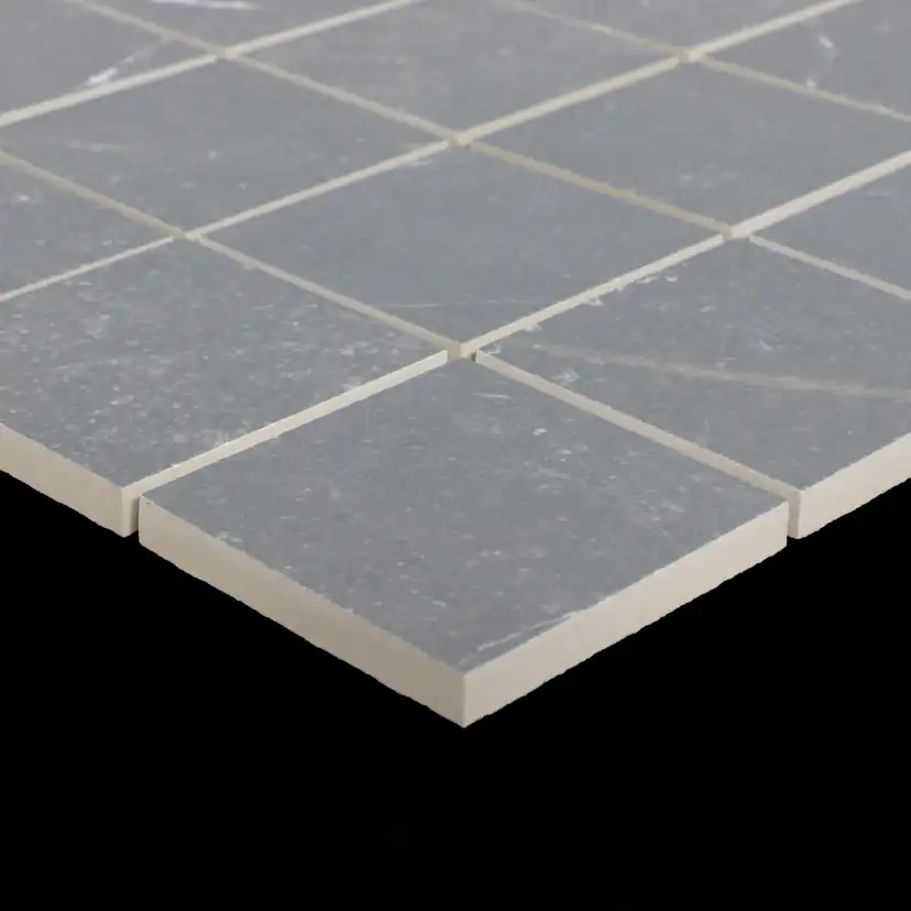 Mosaik Tenfors Soapstone Graphite Matt Marmor 7x7 cm