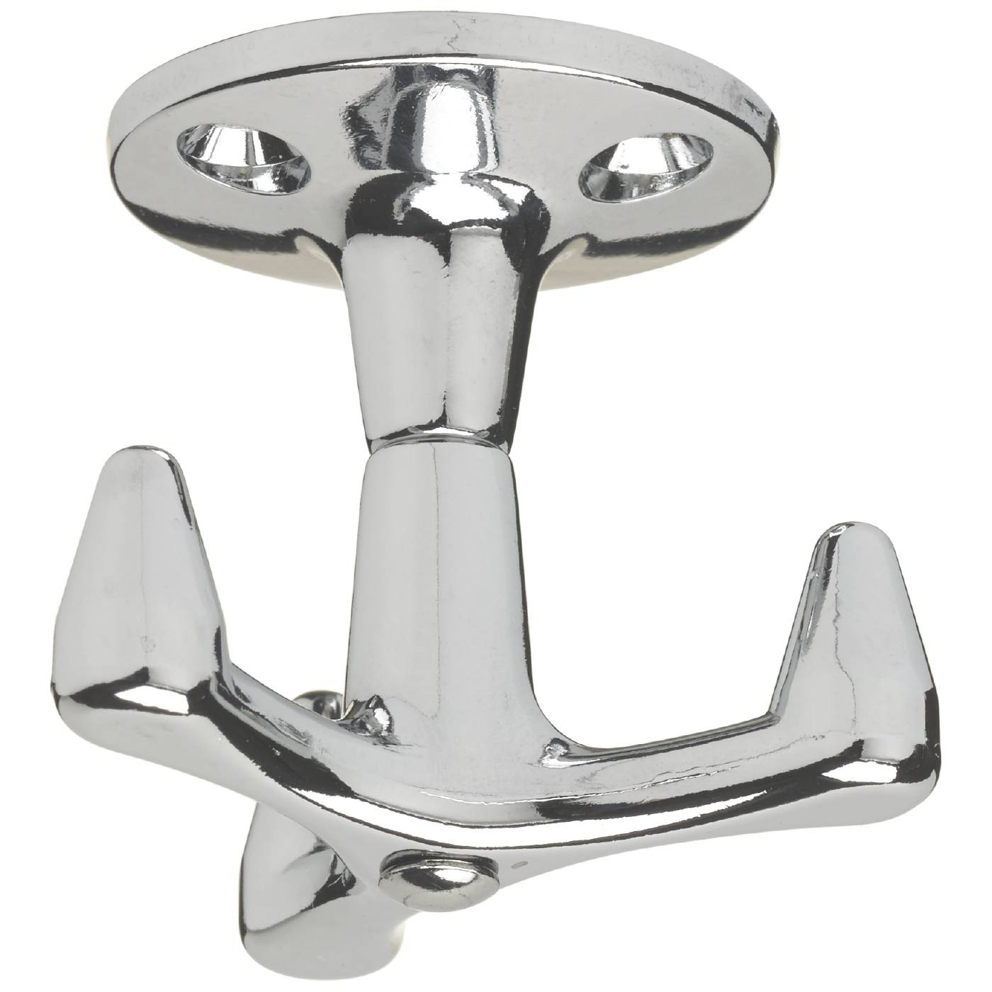 Klädkrok Millers 3 krokar Vridbar