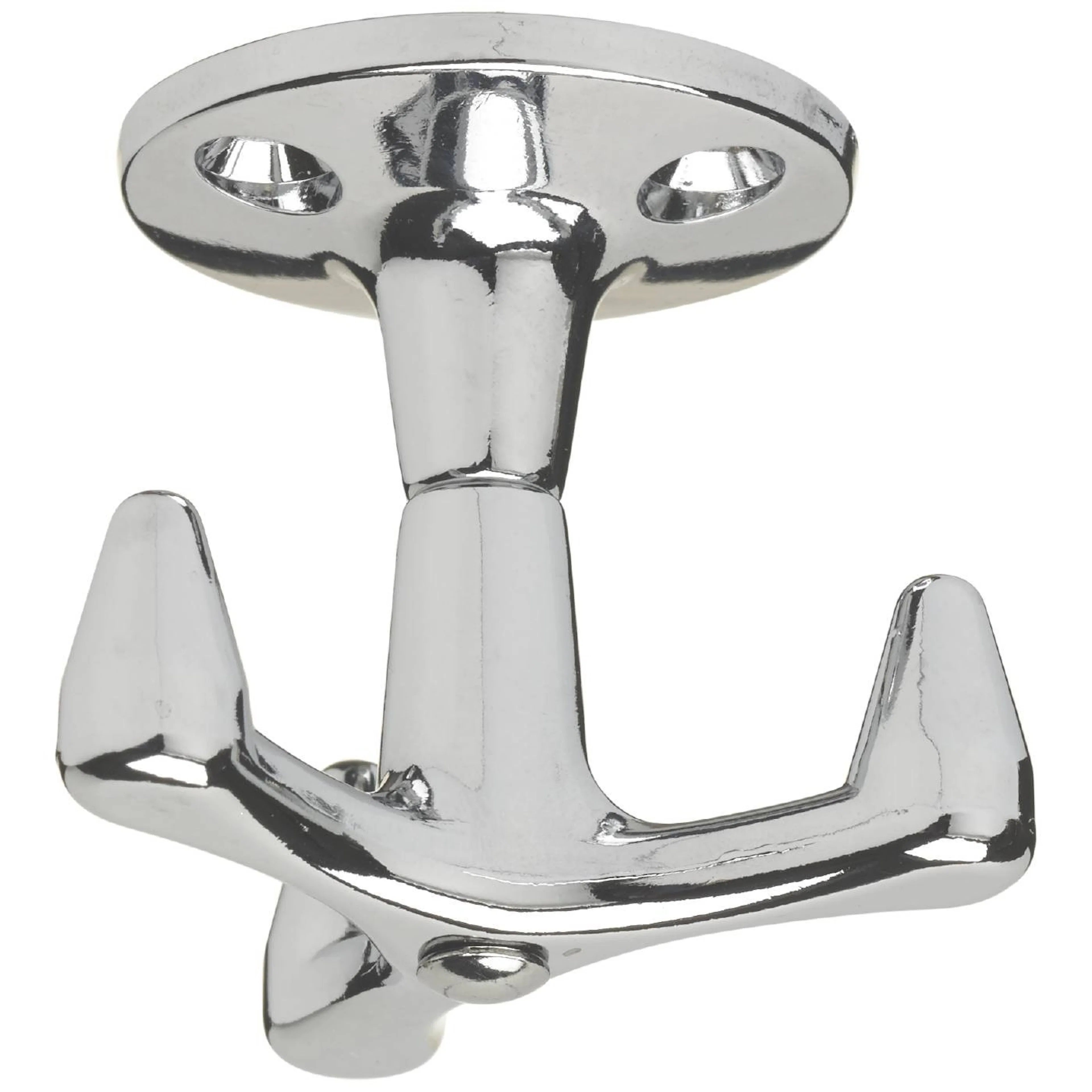 Klädkrok Millers 3 krokar Vridbar