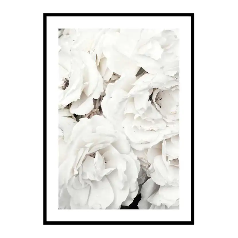 Poster Gallerix Bouquet Of White Peonies