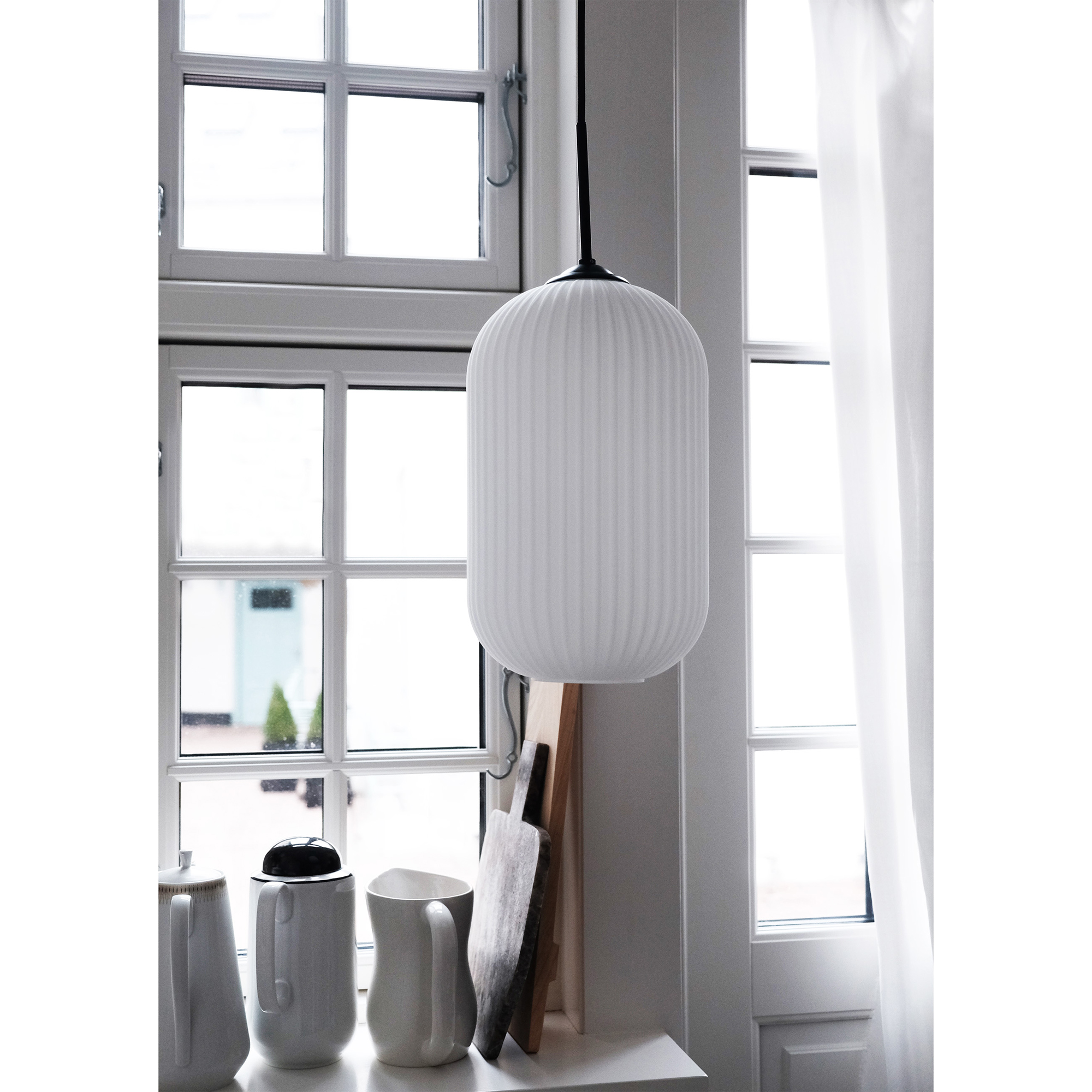 Taklampa Dyberg Larsen Riflet Pendel D14