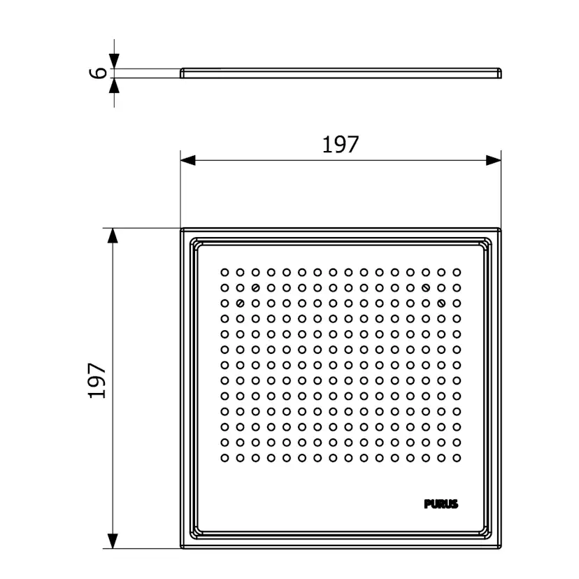Klinkerram Purus Pearl 197x197