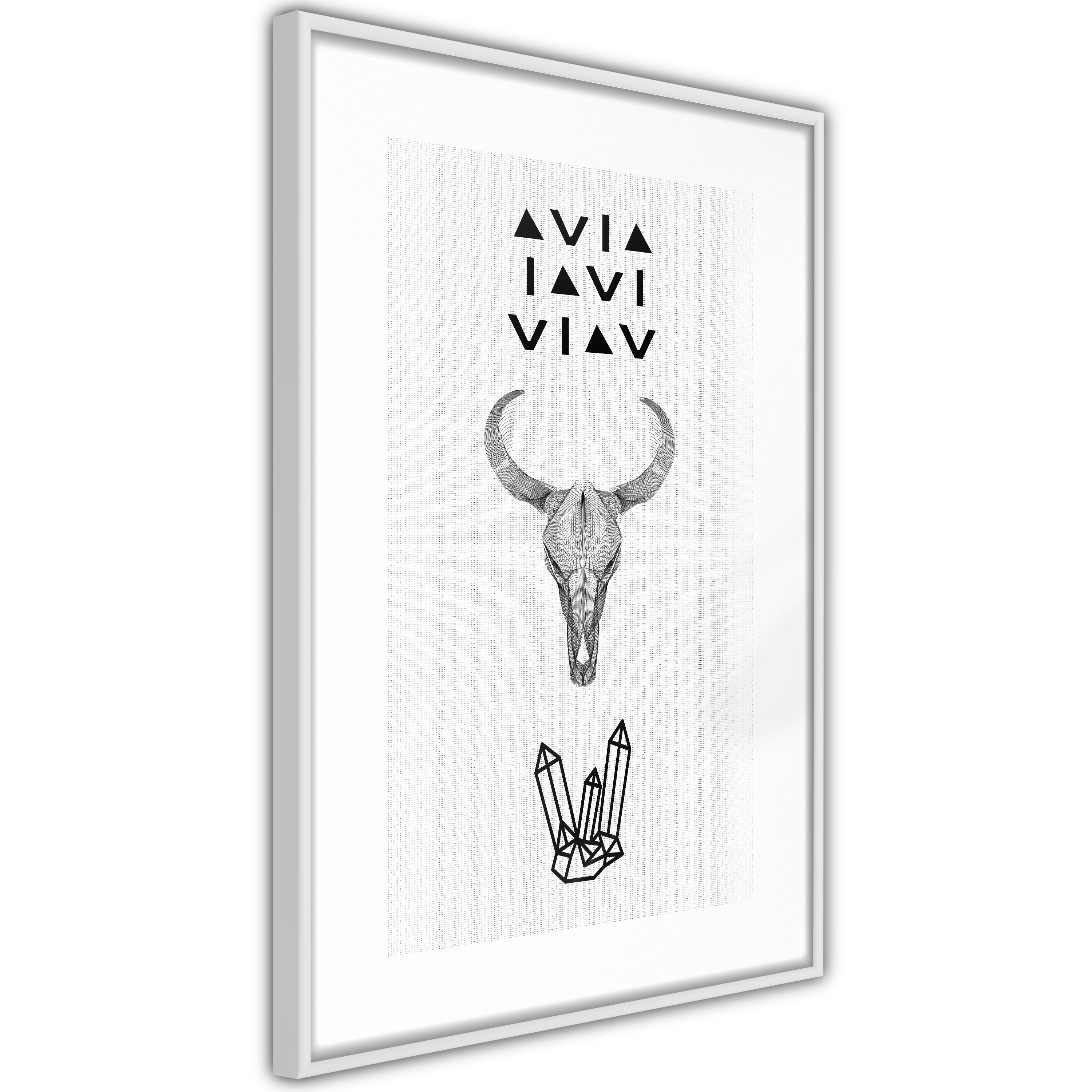 Poster Artgeist Affisch Animal Skull