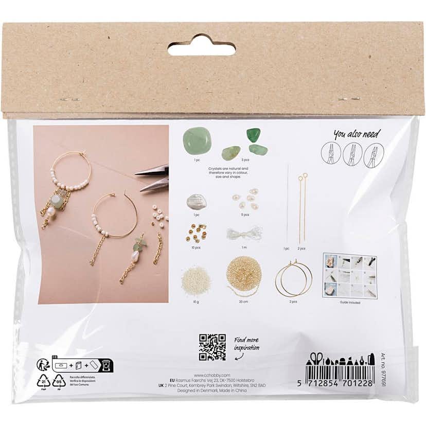 DIY-kit Creativ Company Smycken Aventurinmix