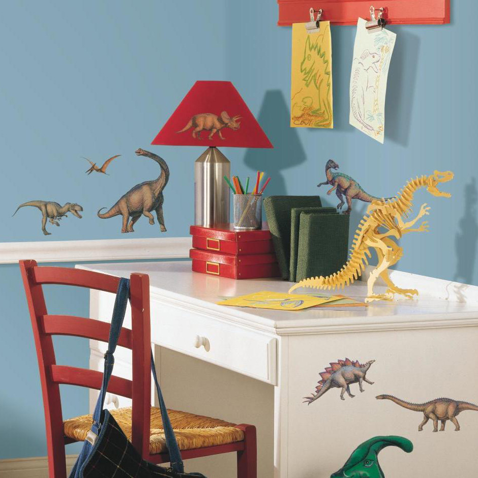 Väggdekor RoomMates Dinosaurs Lifelike